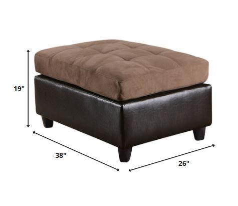 Ottoman, Saddle Easy Rider and Espresso PU