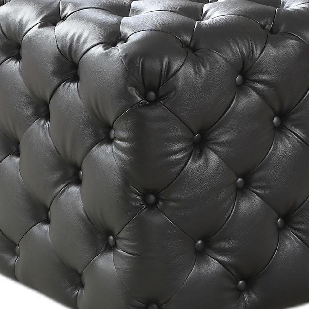 Ottoman, Espresso Pu - Pu, Foam (Tb117-2013) Espresso Pu