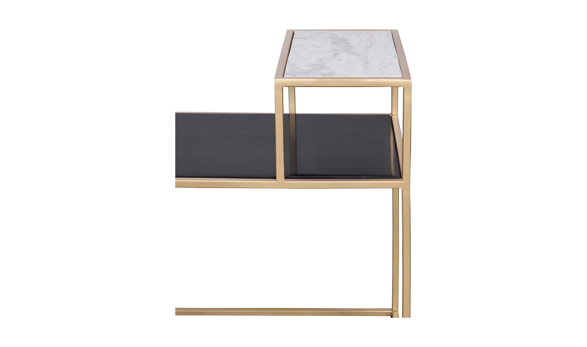 Mies Side Table - Gold