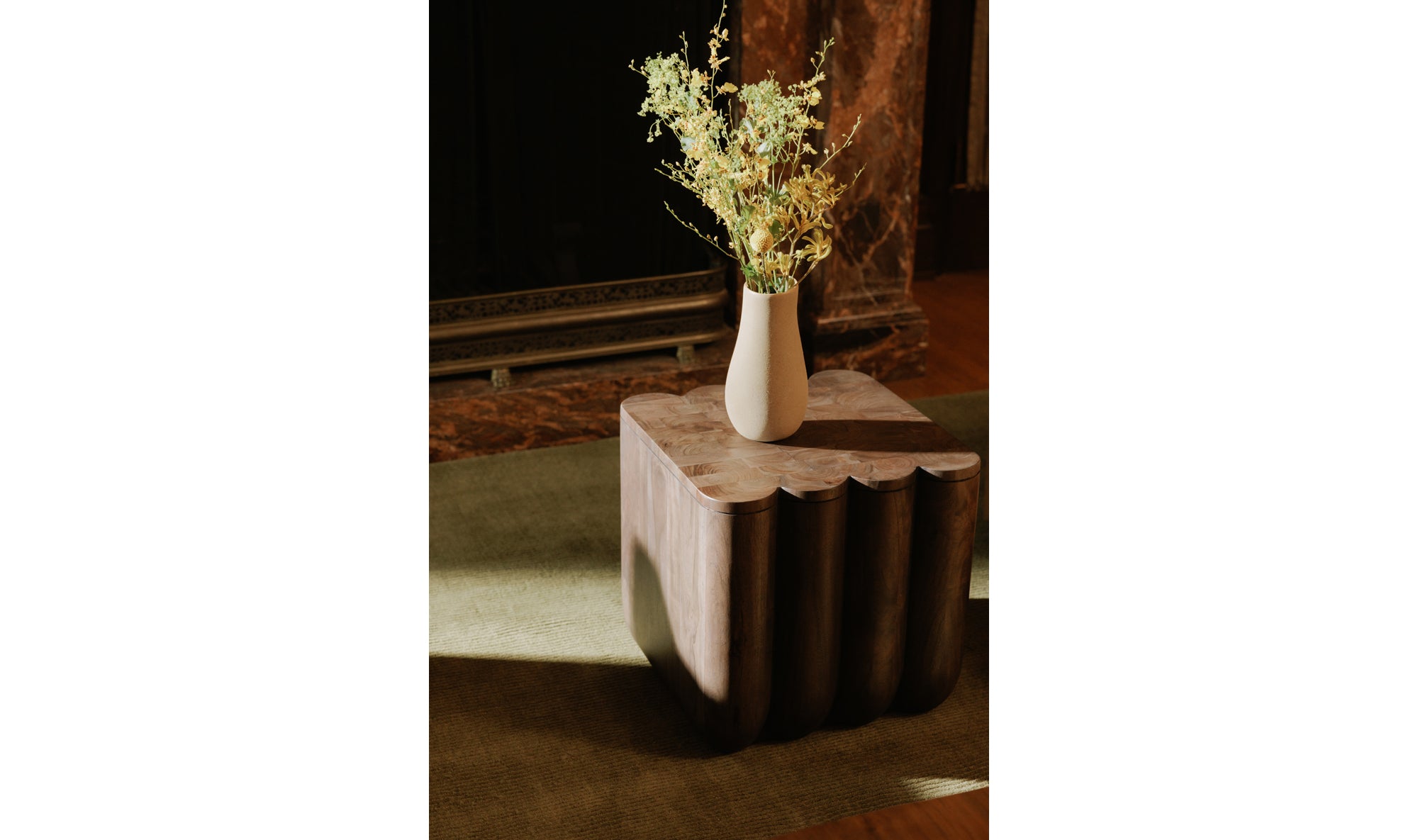 Punyo Punyo Accent Table - Espresso Brown