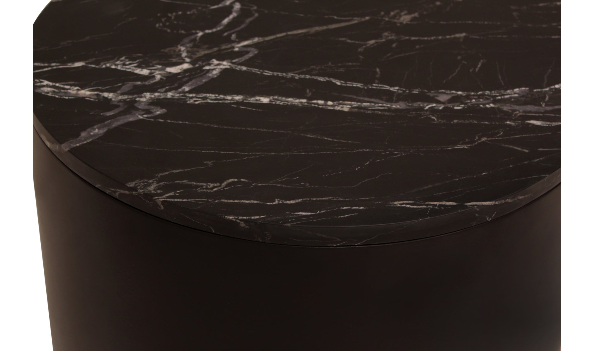 Ritual Side Table - Black Marble