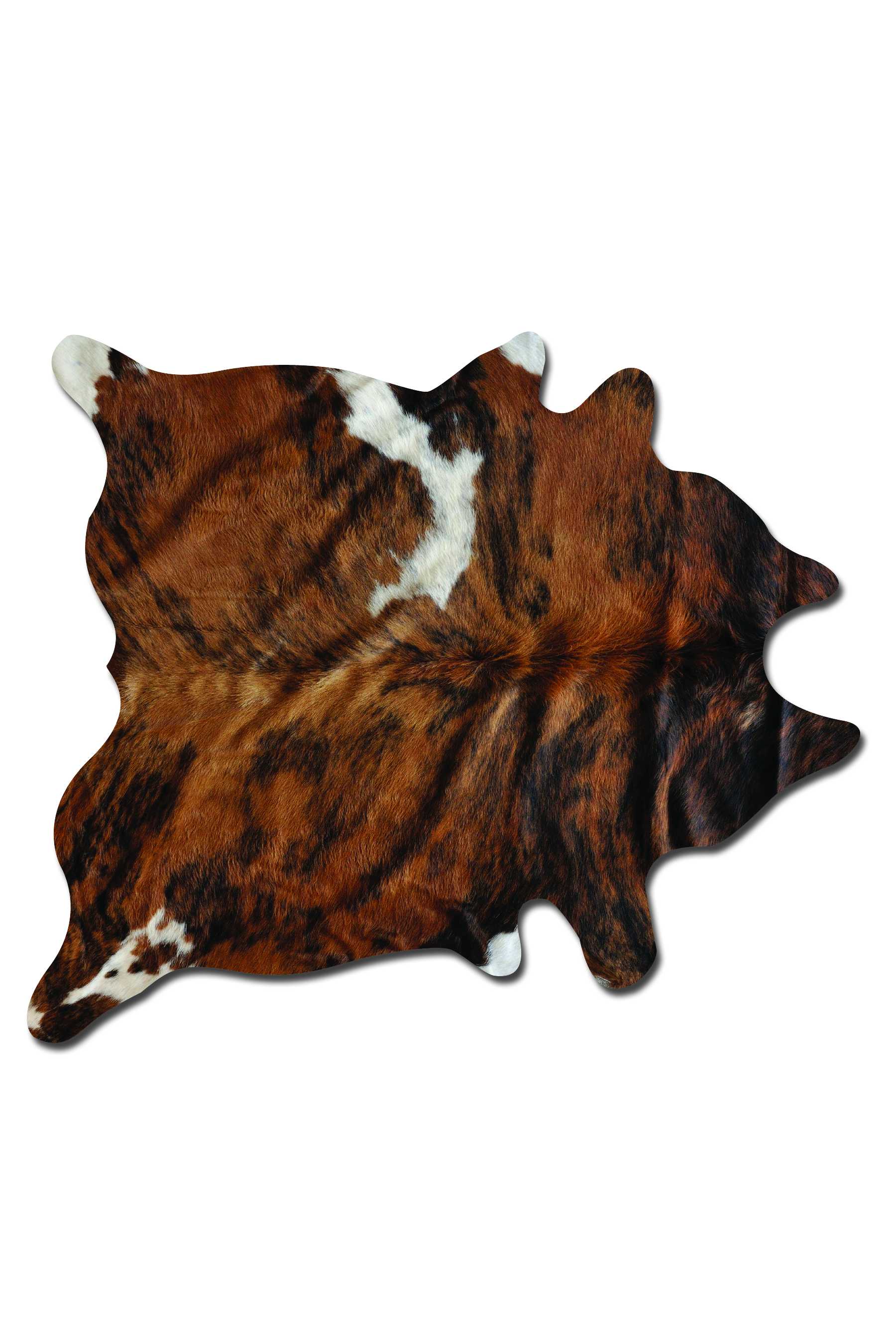 72" x 84" Classic and Brindle Cowhide - Rug Default Title