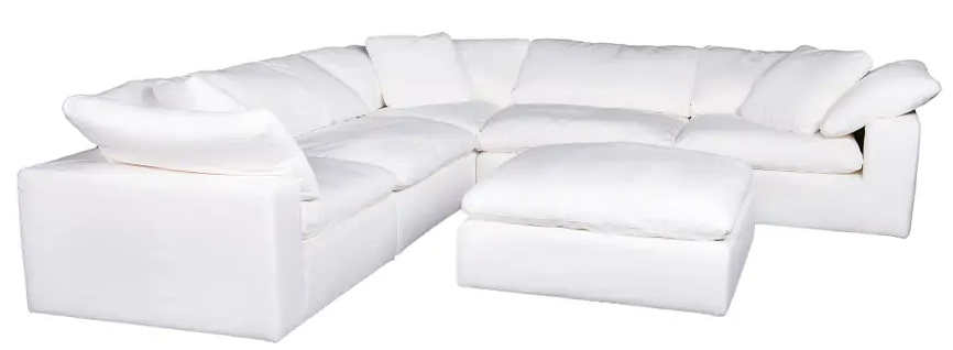 Clay Modular Sectional - White