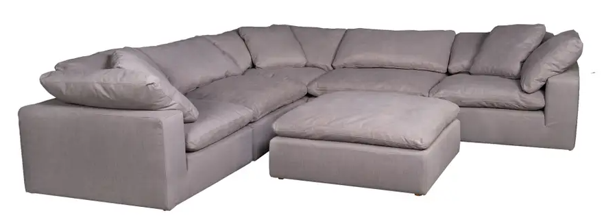 Clay Modular Sectional - Light Grey