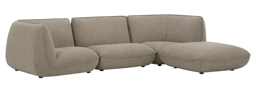 Zeppelin Lounge Modular Sectional - Speckled Pumice