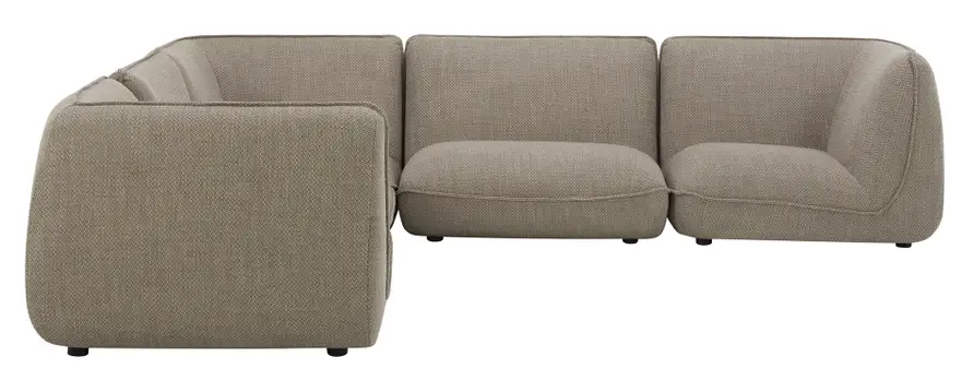 Zeppelin Classic L Modular Sectional - Speckled Pumice