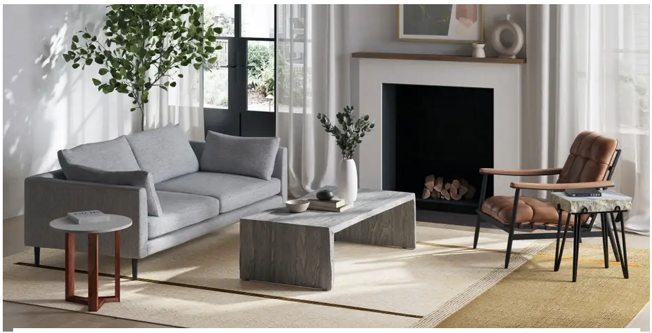 Raval Sofa - Light Grey