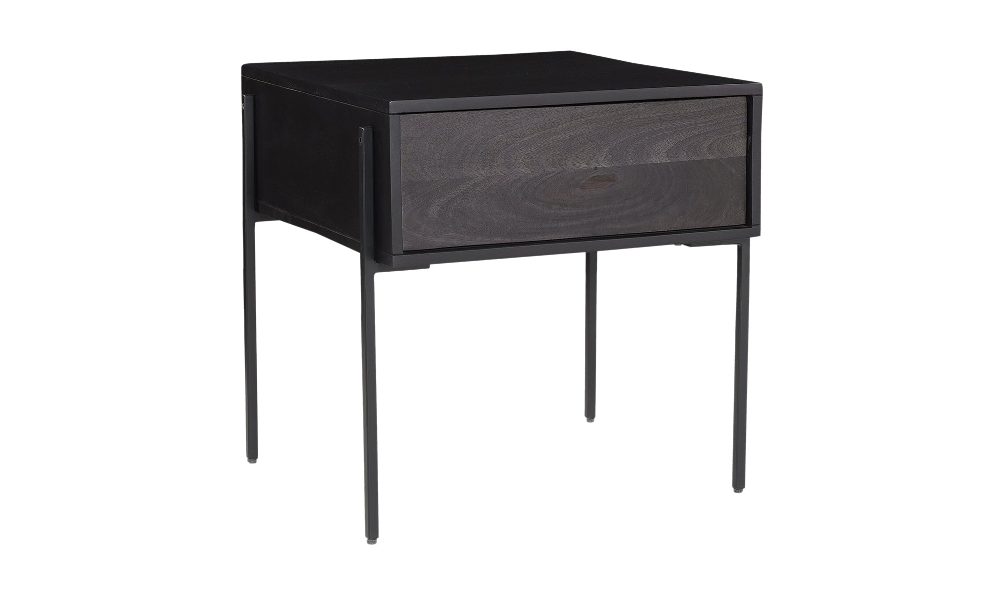 Tobin Side Table - Charcoal