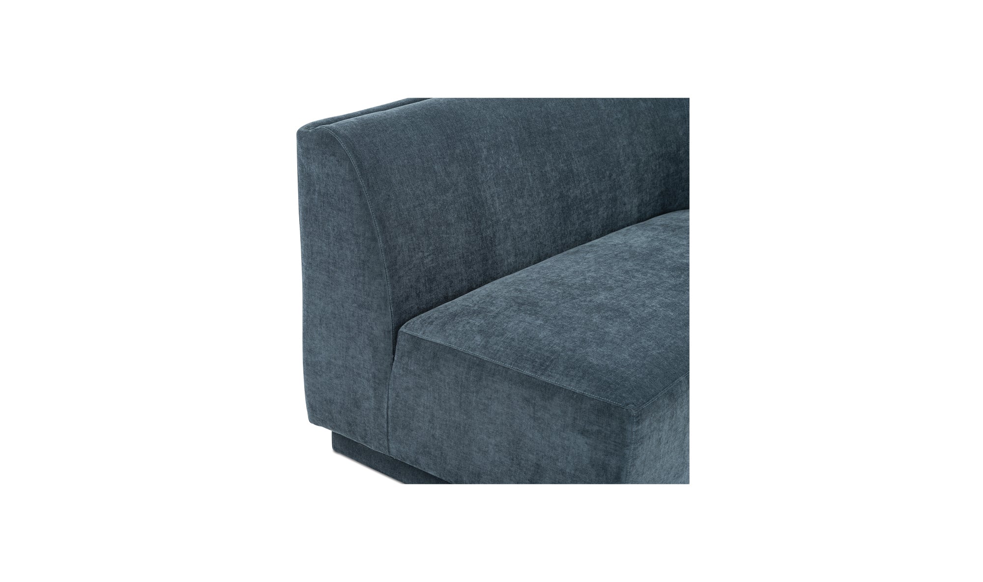 Yoon 2 Seat Sofa Right - Nightshade Blue