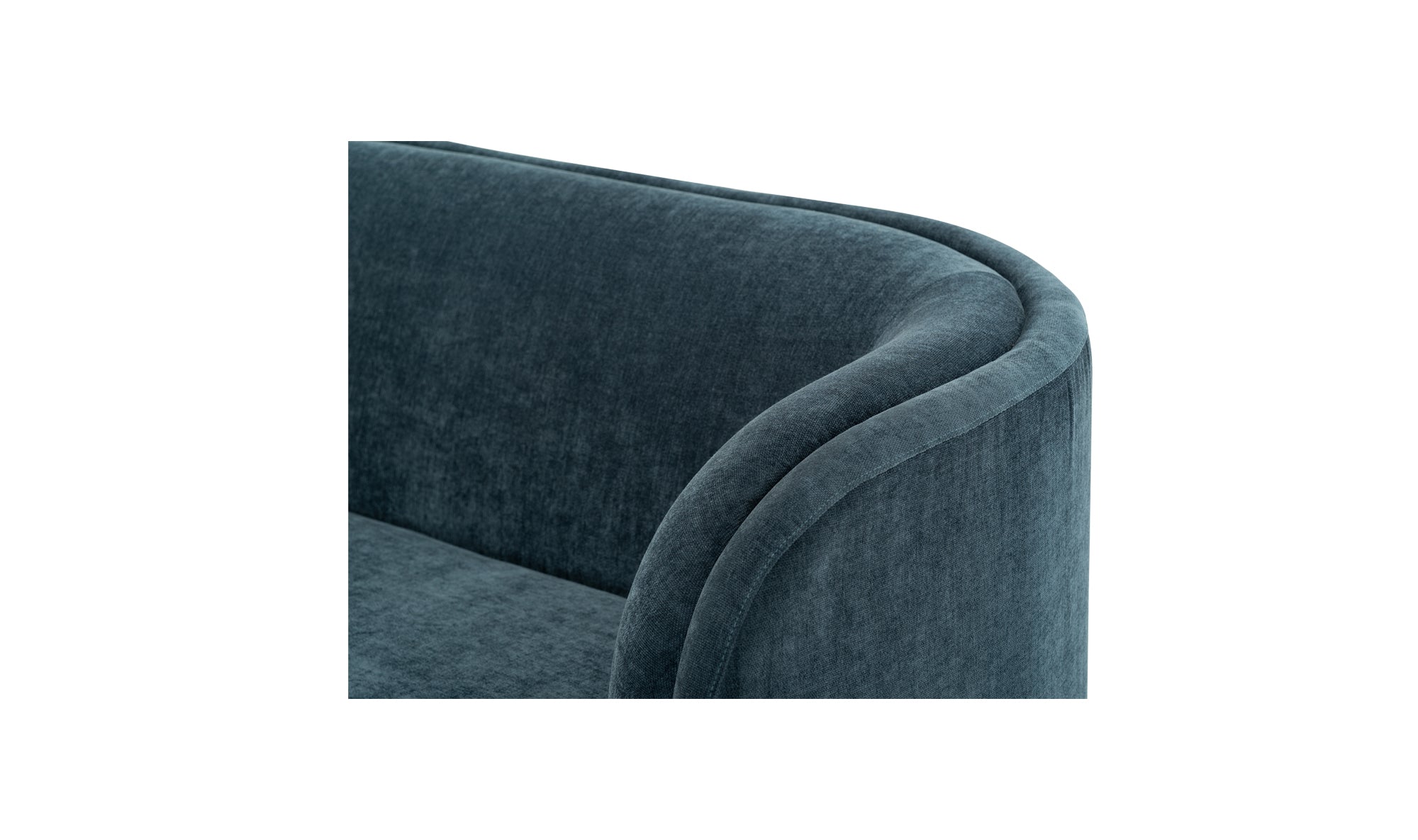 Yoon 2 Seat Sofa Right - Nightshade Blue