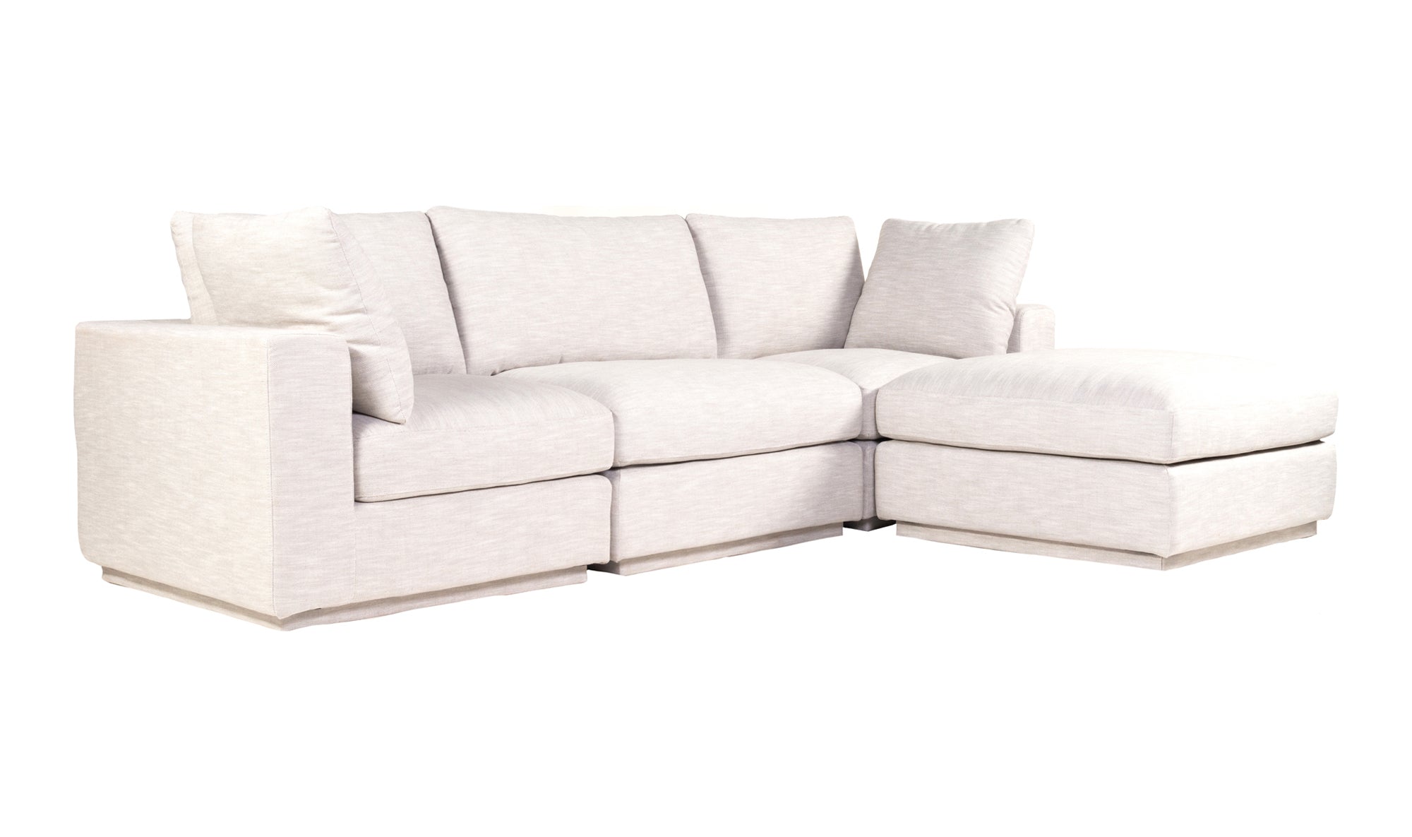 Justin Lounge Modular Sectional - Taupe