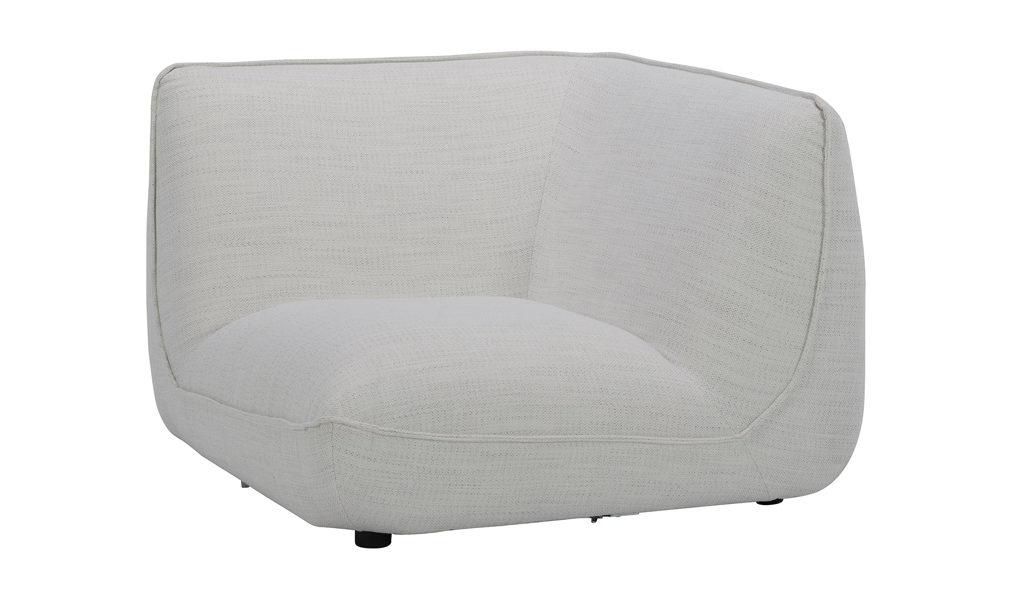 Zeppelin Corner Chair - Stone White