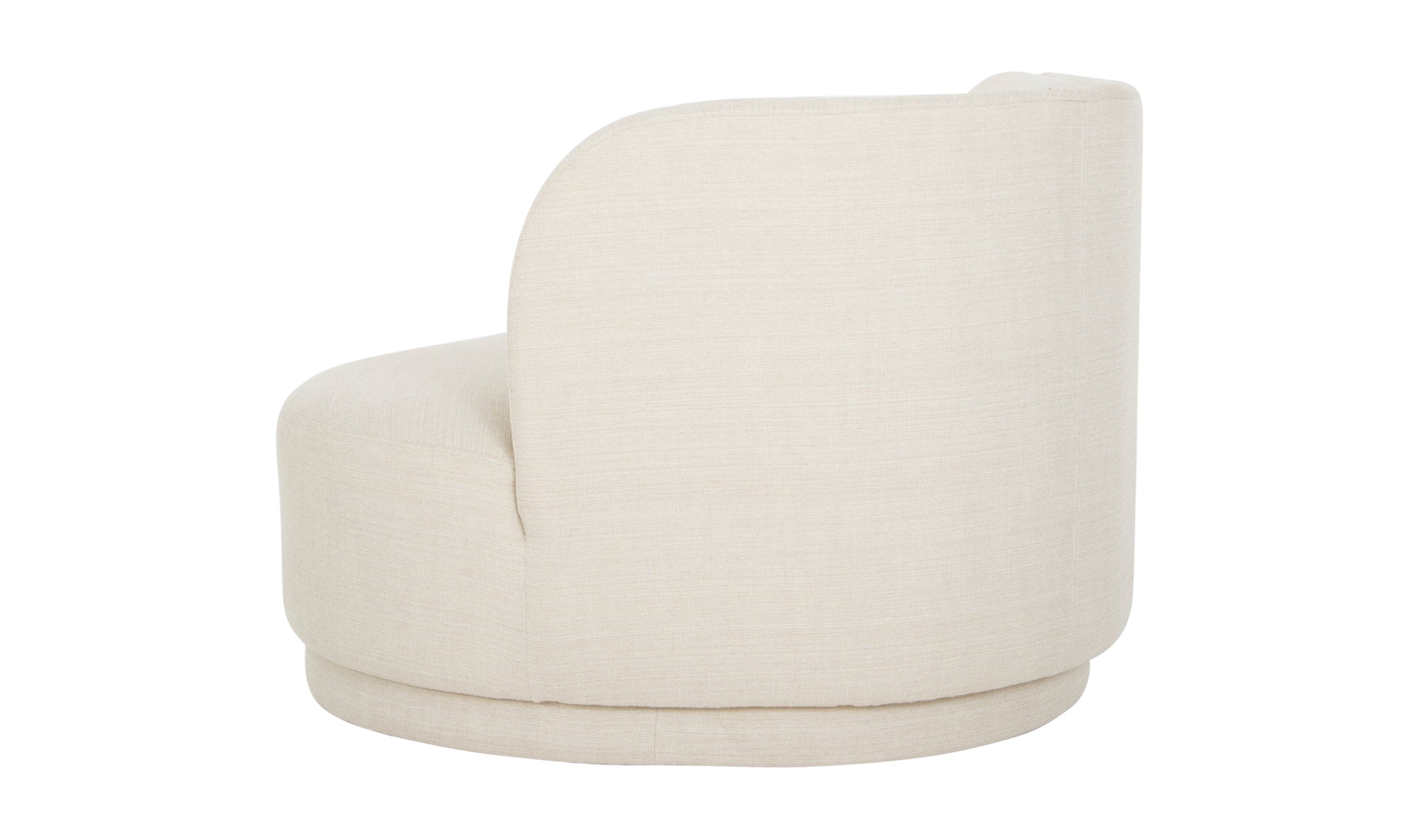 Yoon 2 Seat Chaise Right - Sweet Cream