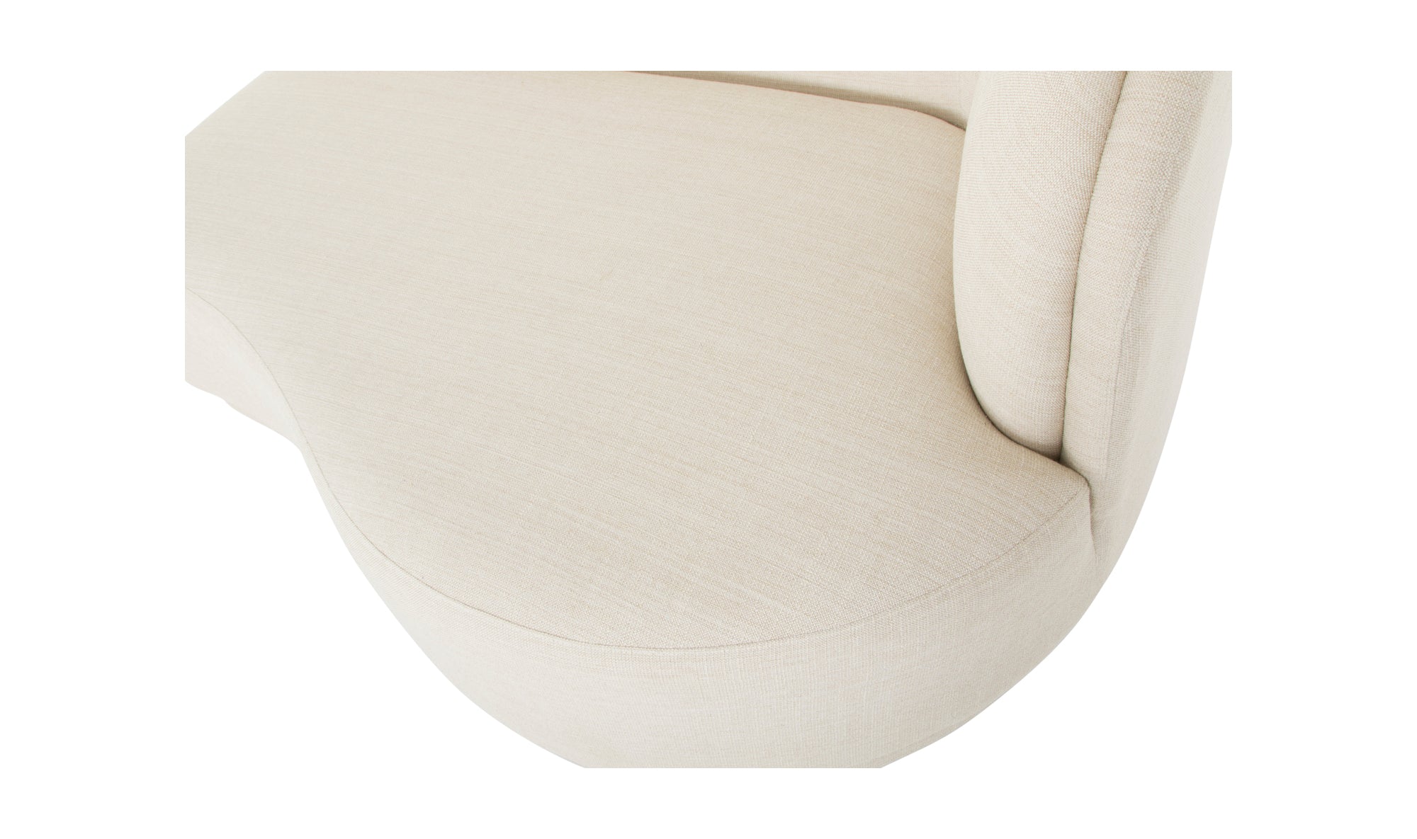 Yoon 2 Seat Chaise Right - Sweet Cream