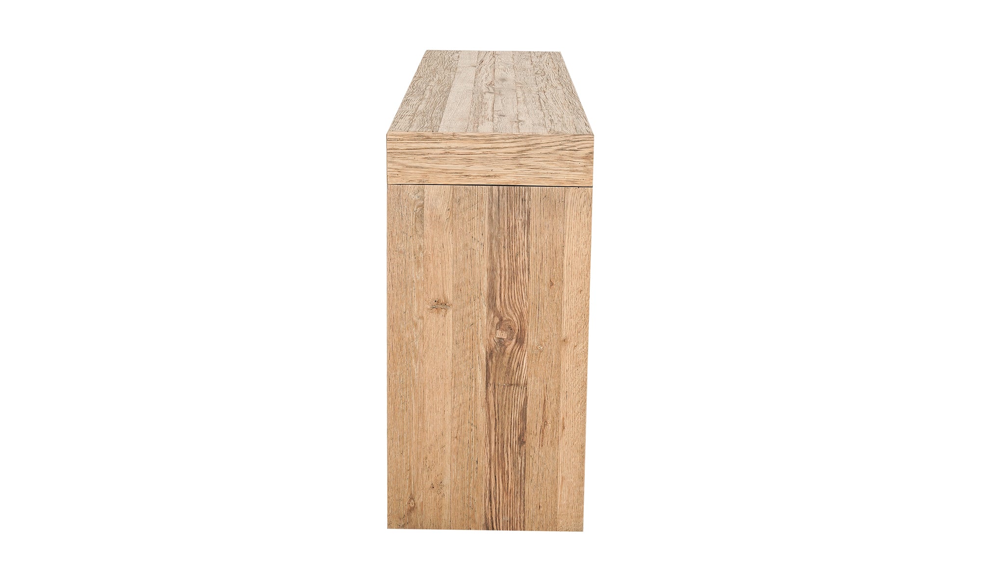 Evander Console Table Aged Oak - Natural