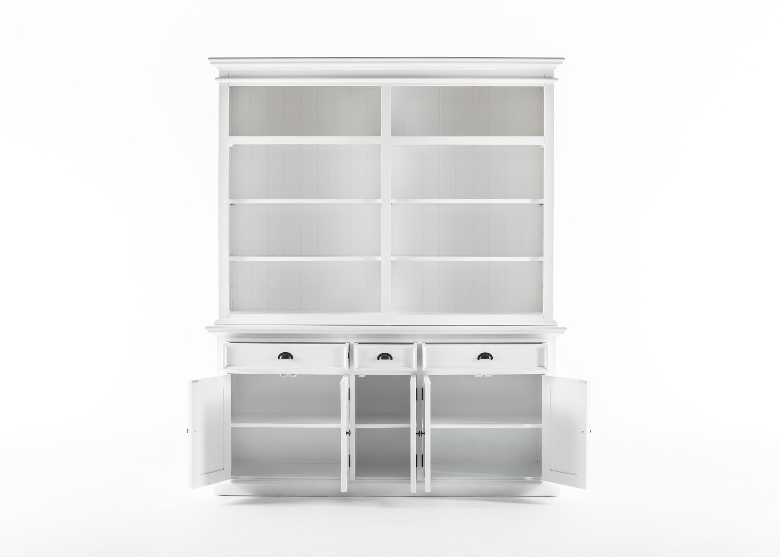 Hutch Bookcase 5 Doors 3 Drawers
