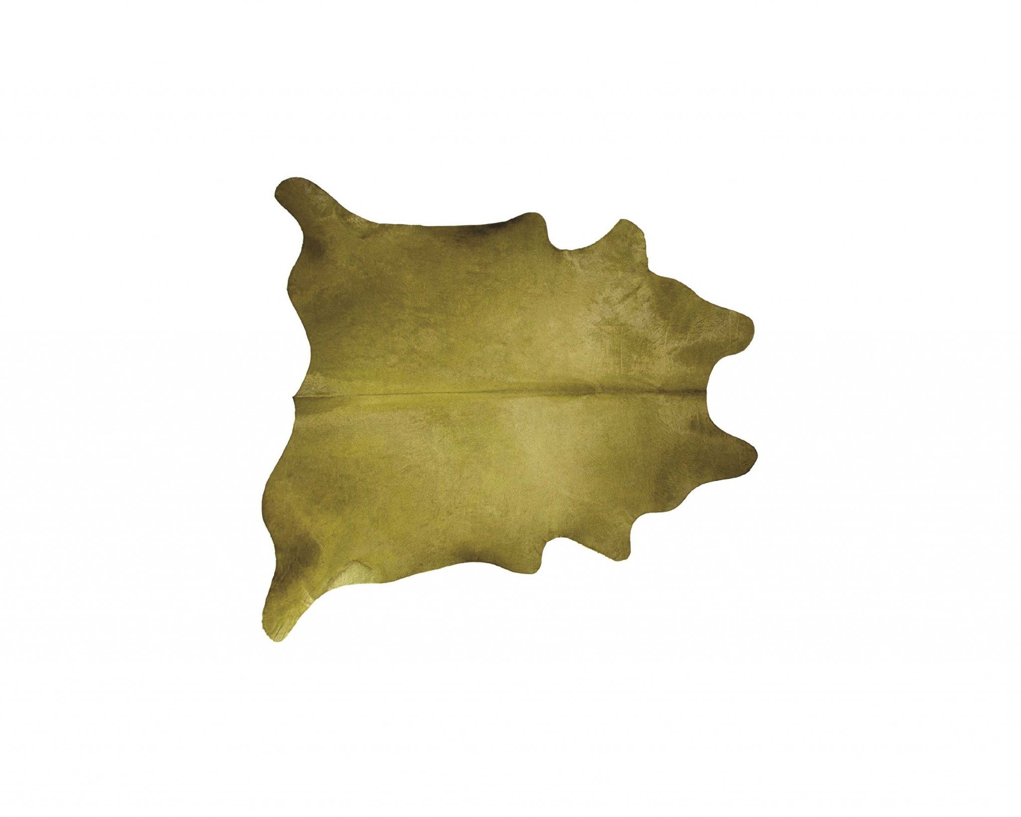 60" x 84" Lime Cowhide - Area Rug Default Title