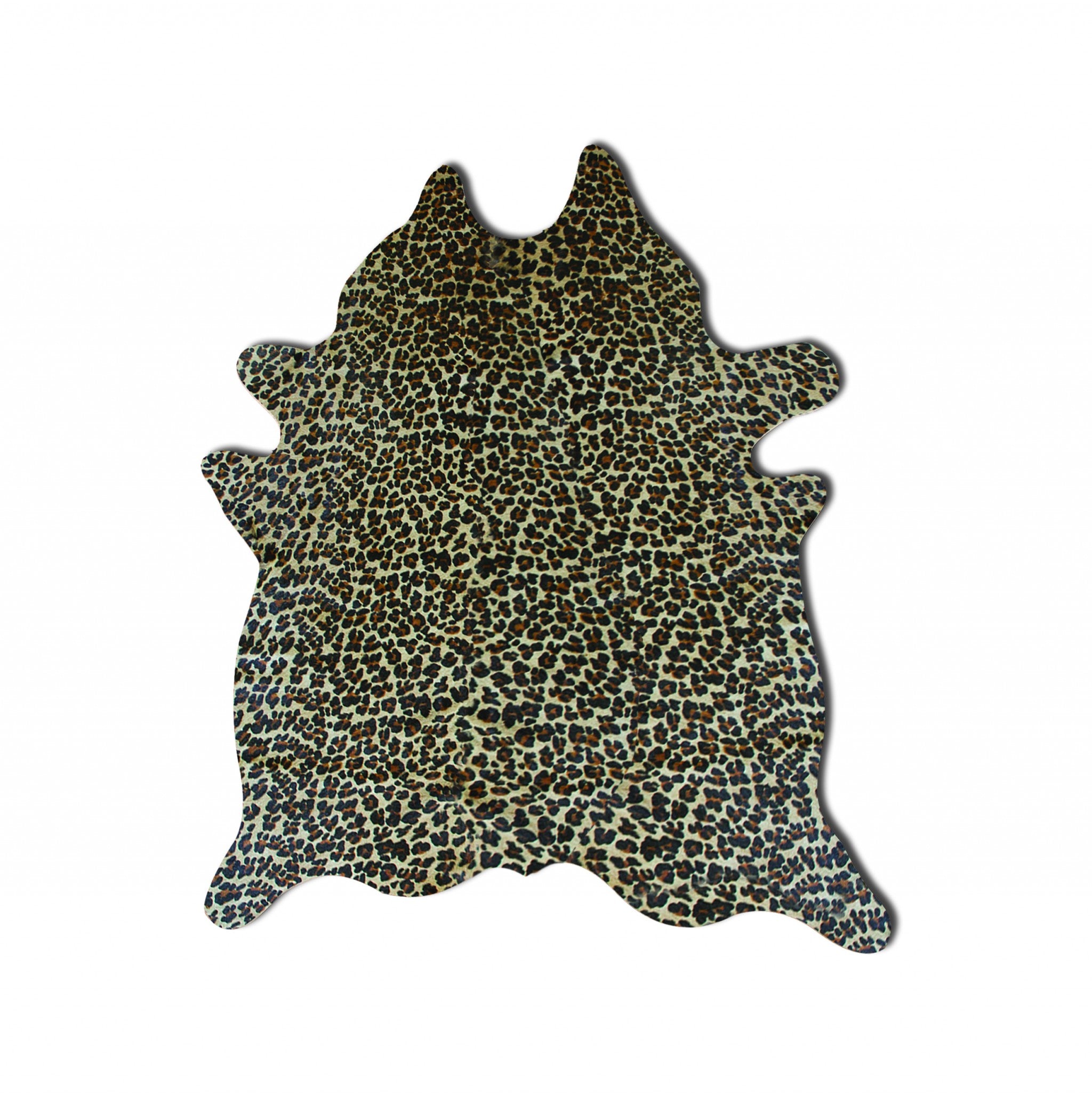 60" x 84" Leopard Cowhide - Area Rug Default Title