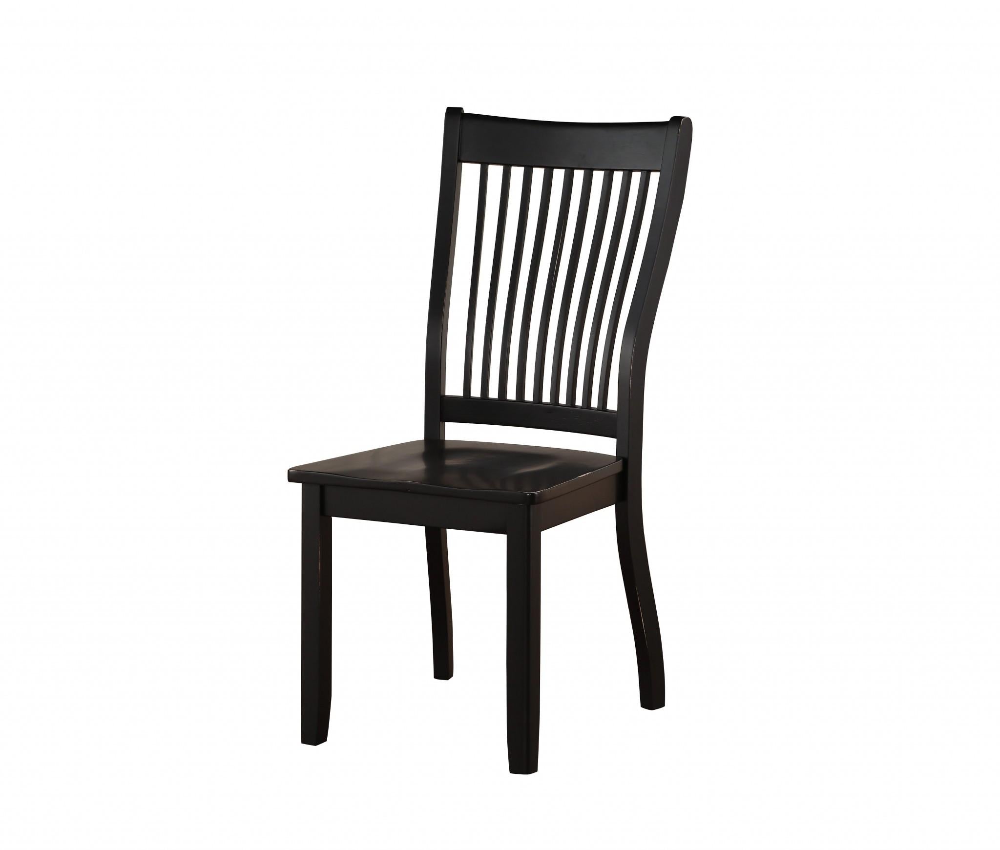 22 x 24 x 39 Black - Side Chair  (Set-2)