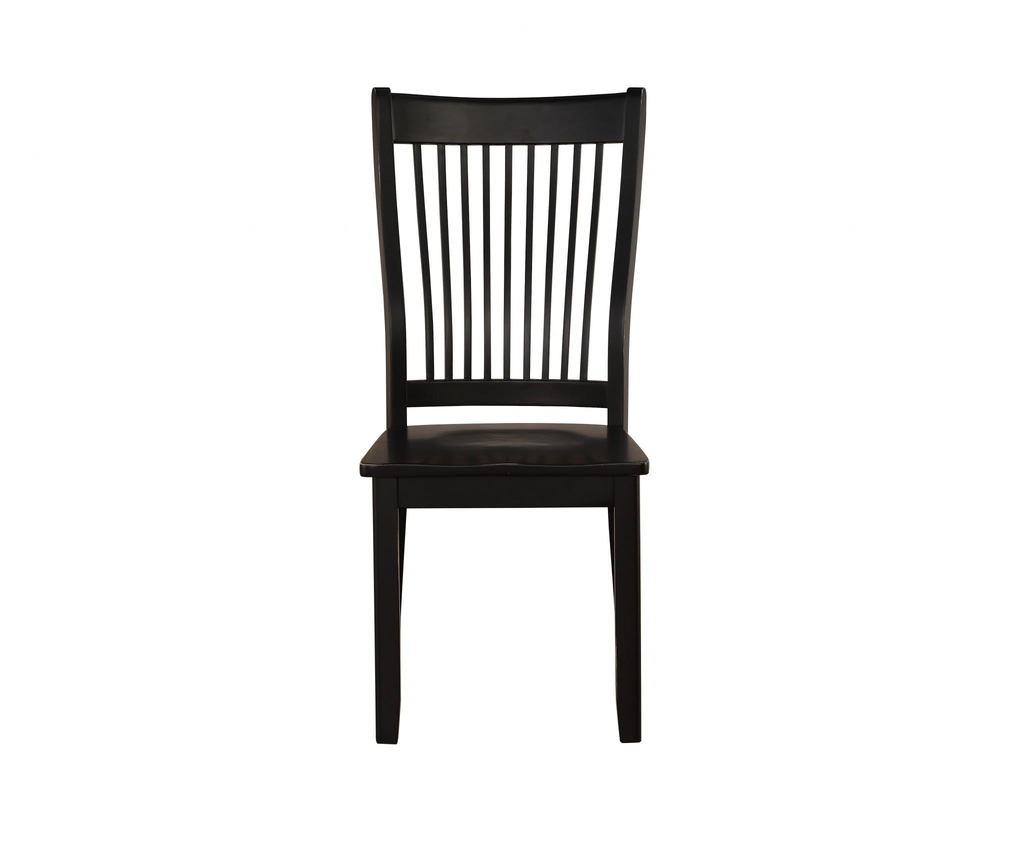 22 x 24 x 39 Black - Side Chair  (Set-2)