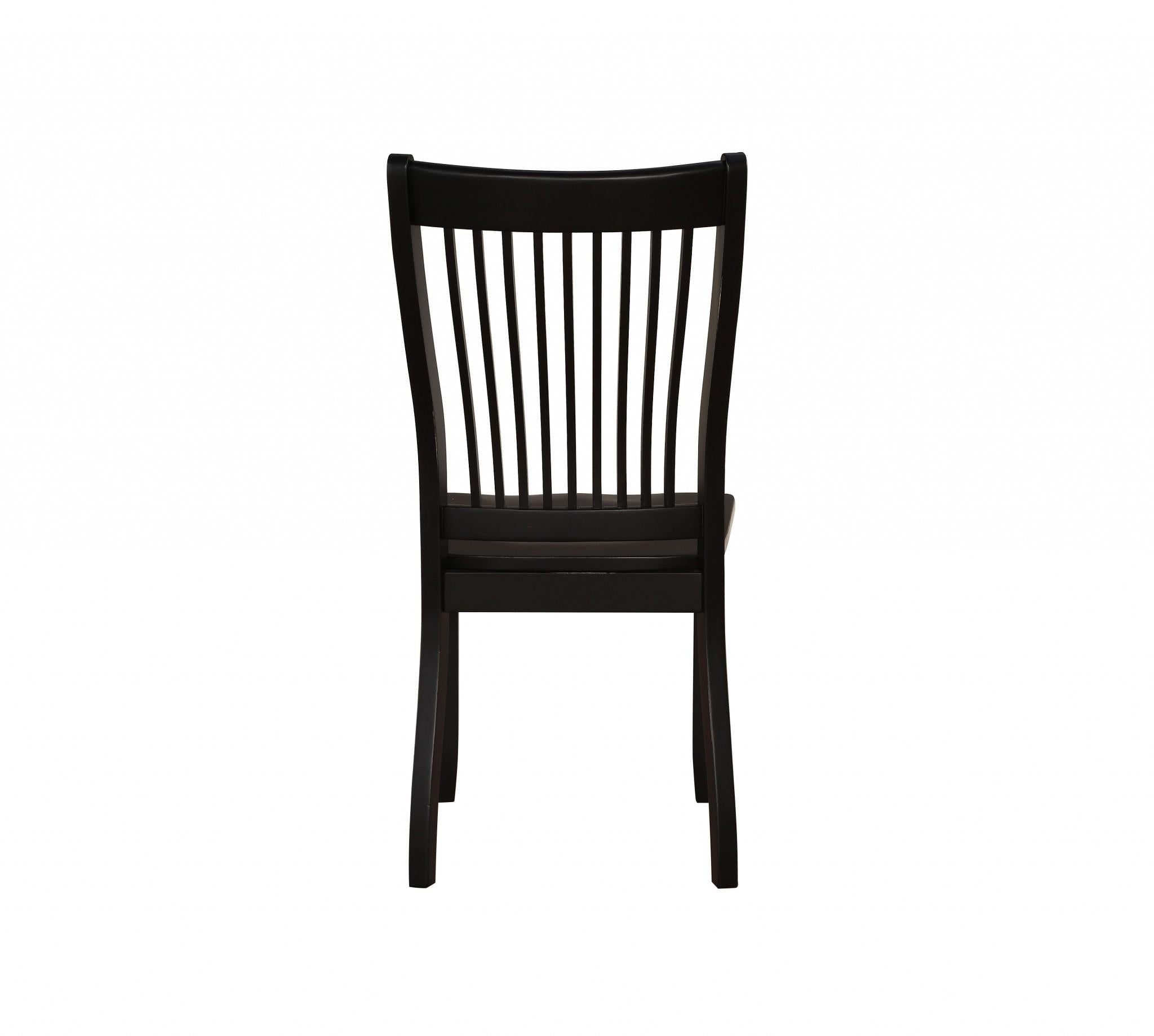 22 x 24 x 39 Black - Side Chair  (Set-2)