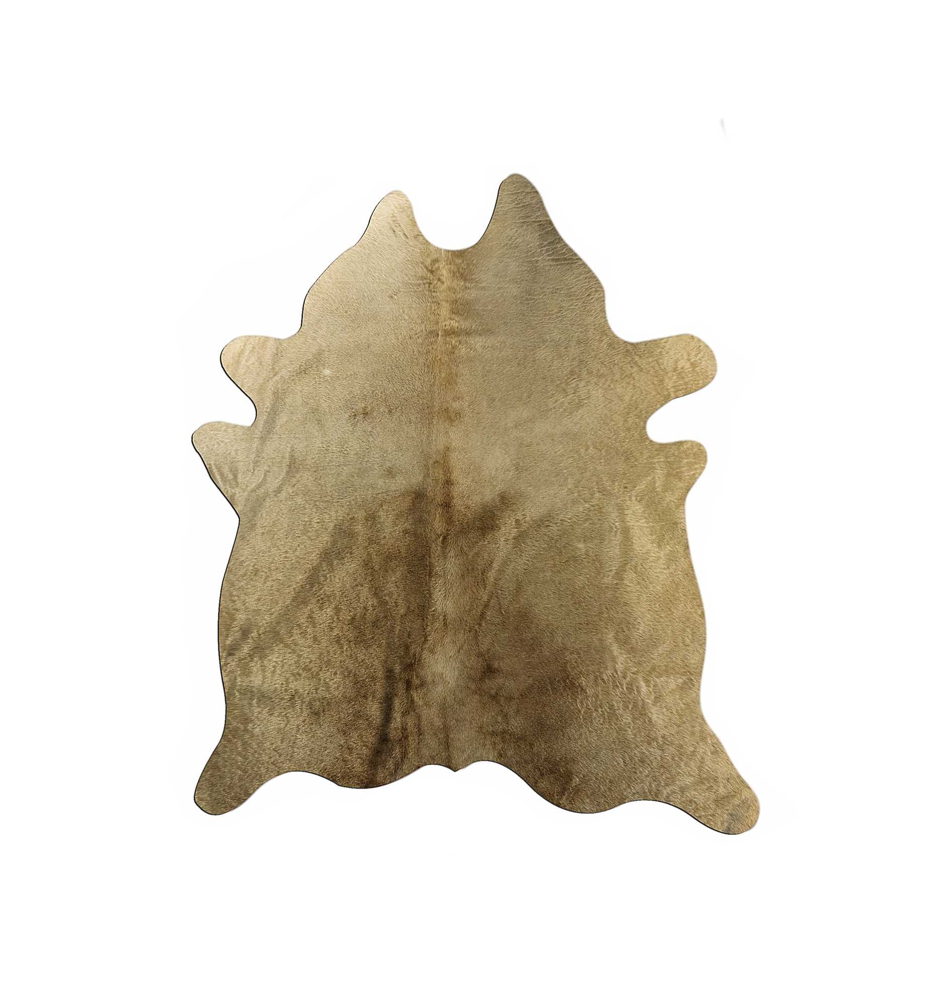 72" x 84" Taupe Cowhide  Area Rug Default Title