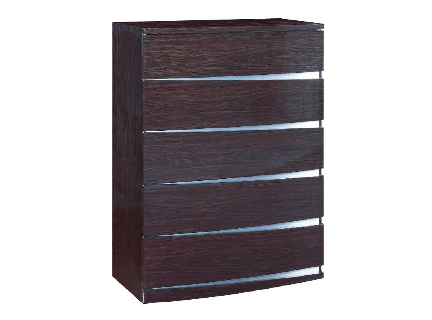 32" Exquisite Wenge High Gloss Chest Default Title
