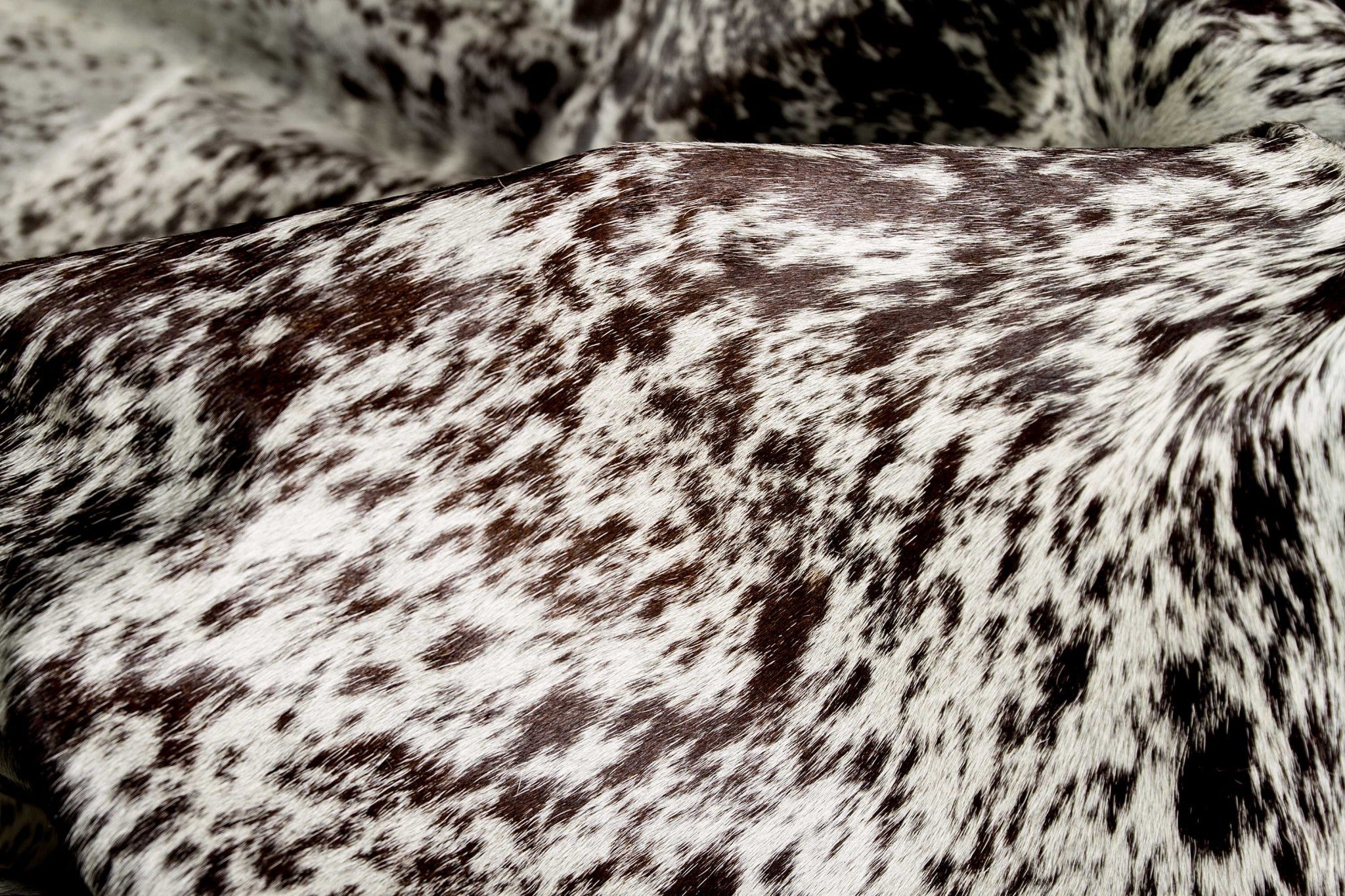 72" x 84" White Chocolate Cowhide  Rug Default Title