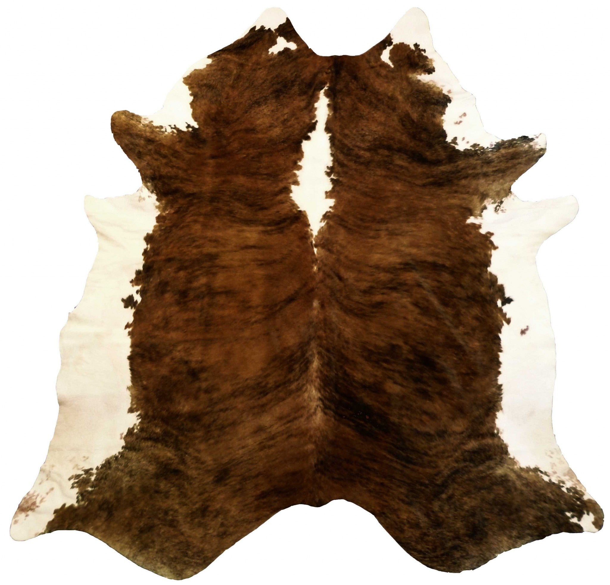 6.5 Ft  Classic Brindled Cowhide Rug Default Title