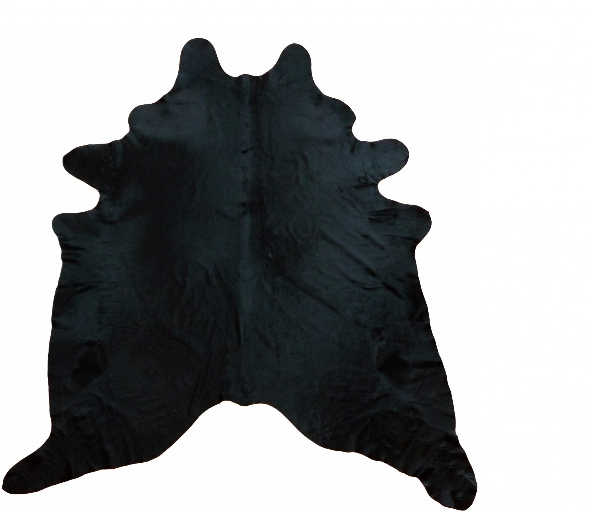 6.5 Ft  Natural Black Brindled Cowhide Rug Default Title