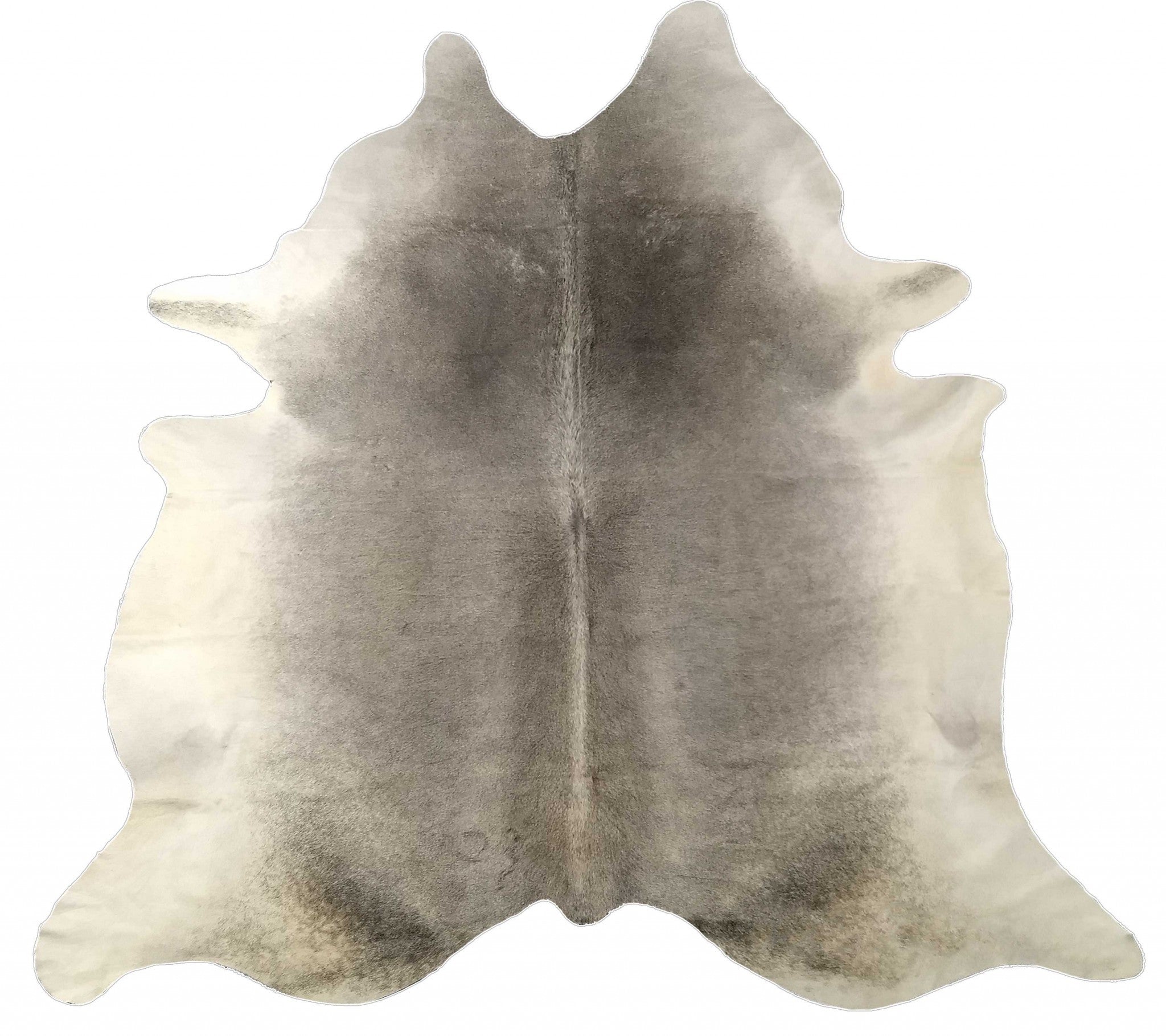 6.5'  Grey Brazilian Natural Cowhide Area Rug Default Title