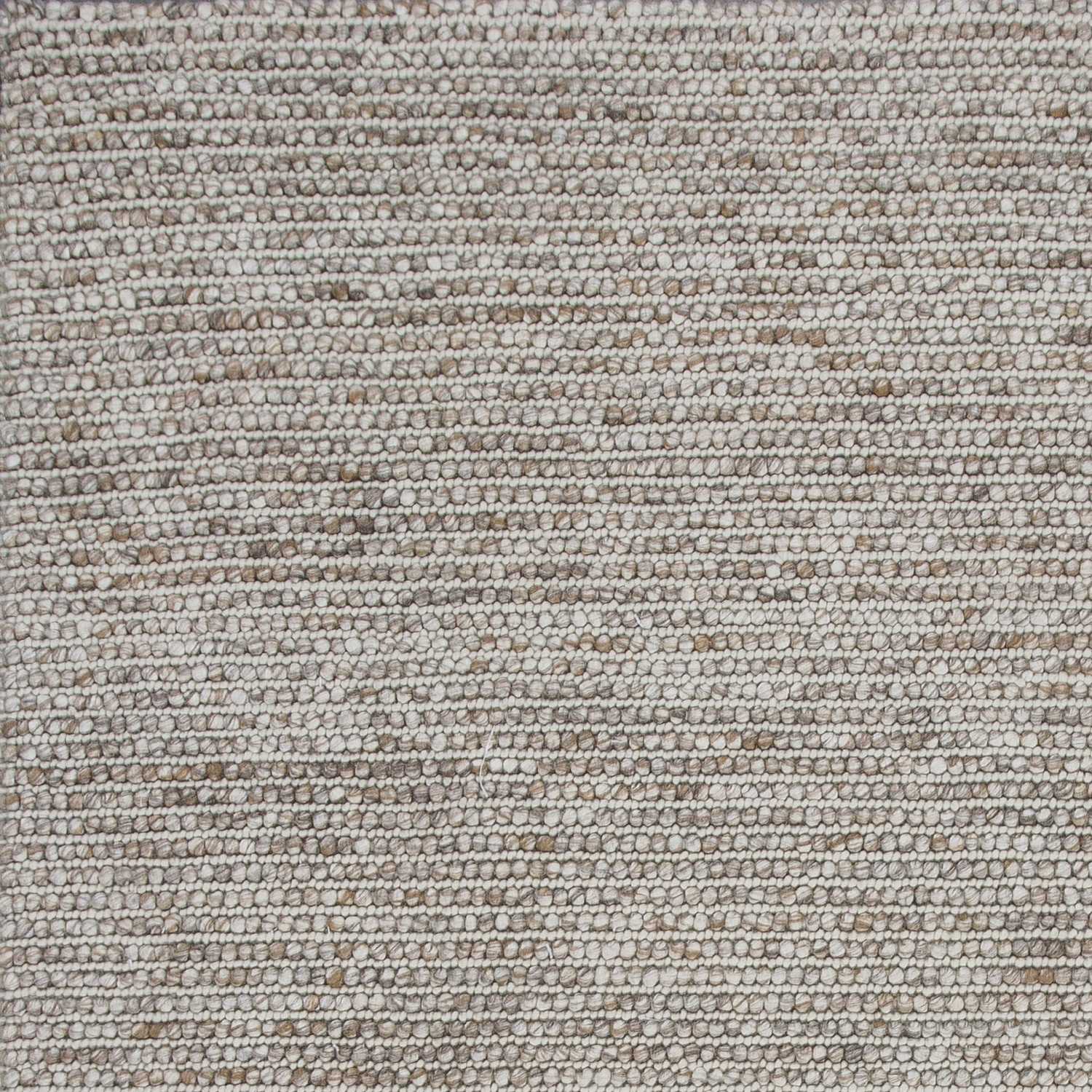 5' x 7'  Natural Wool Boucle Berber Style Area Rug