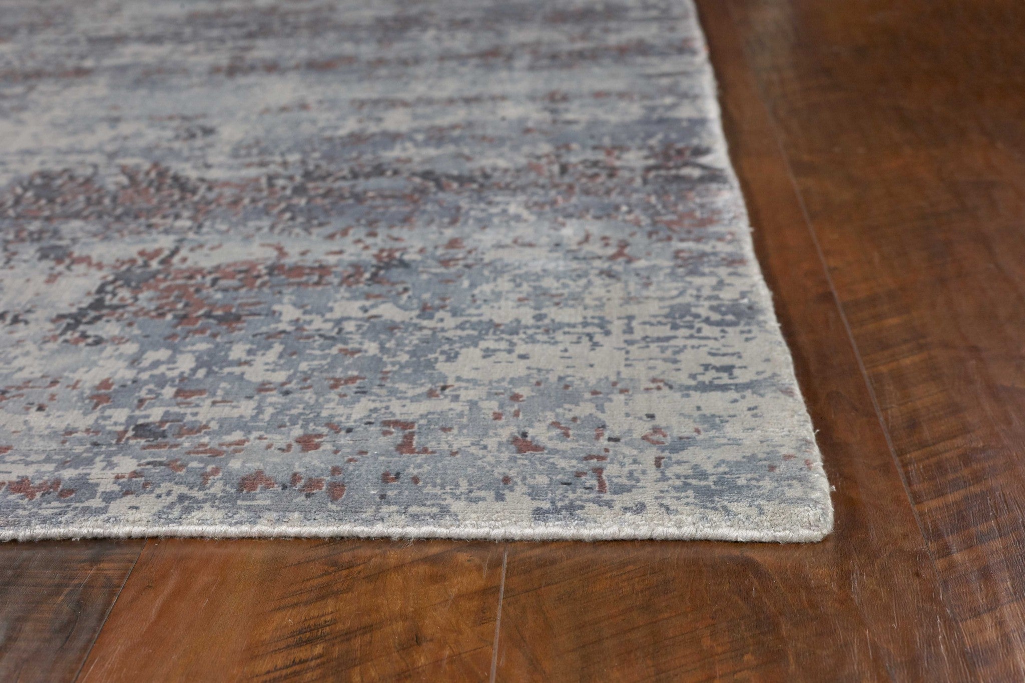 5' x 7'  Viscose Slate Area Rug Default Title