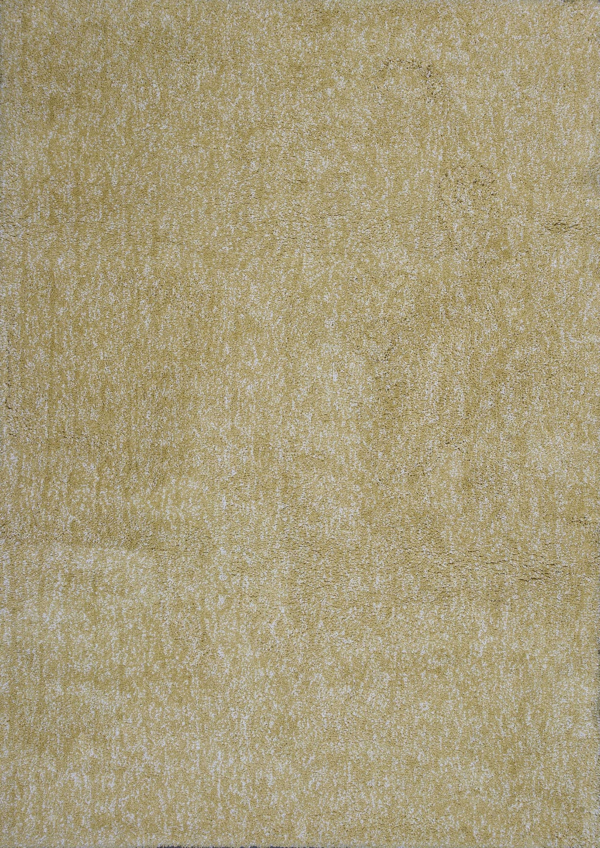 8'x11' Yellow Heather Indoor Shag Rug Default Title