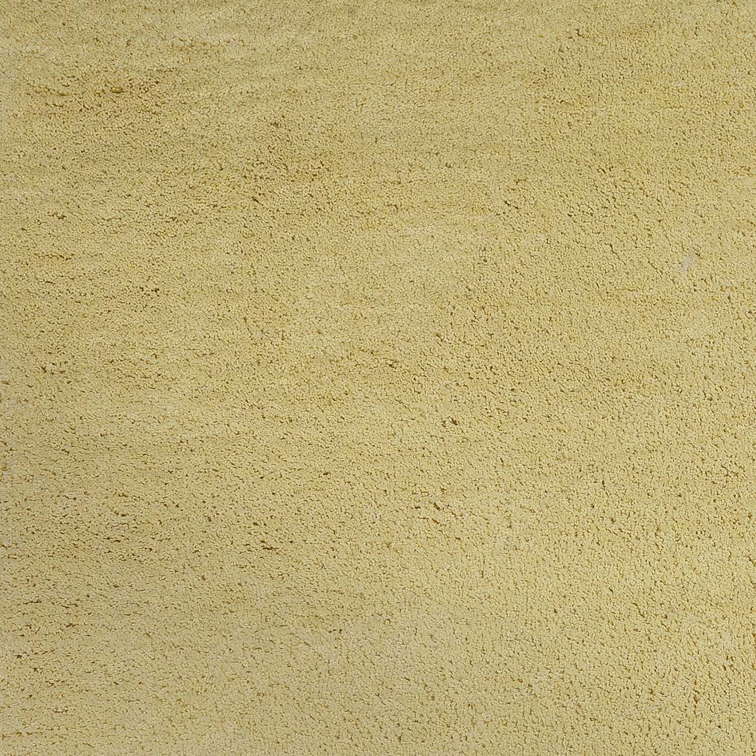8' x 11'  Solid Color Canary Yellow Shag Area Rug