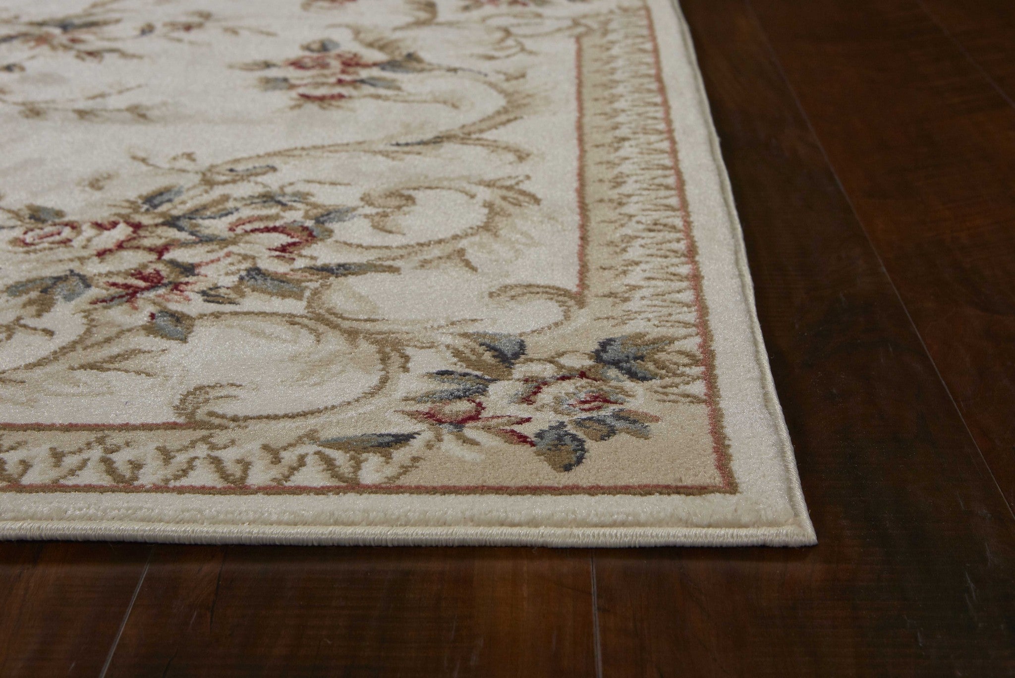 9' x 12'  Polypropylene Ivory  Area Rug