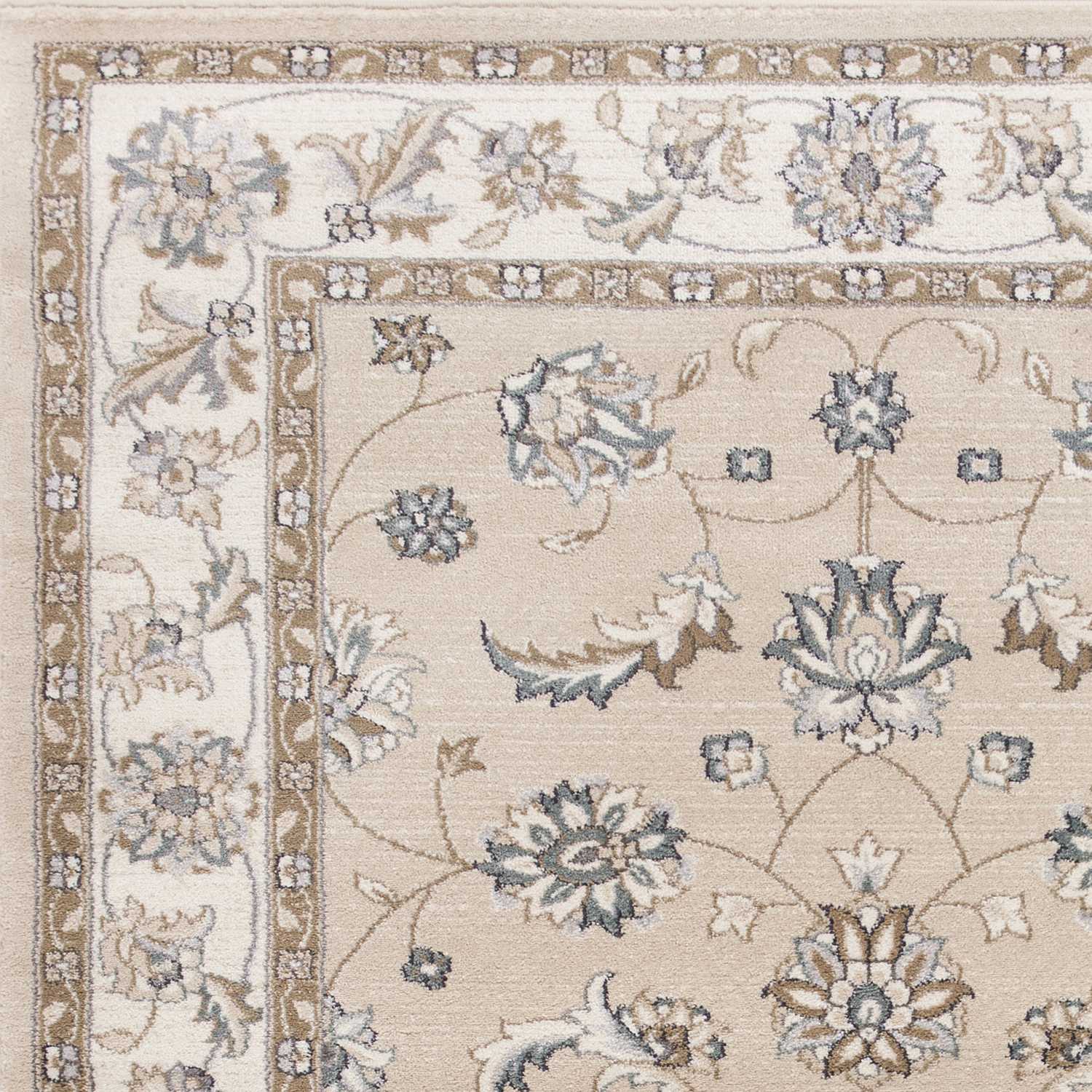 9' x 12'  Polypropylene Beige or  Ivory  Area Rug