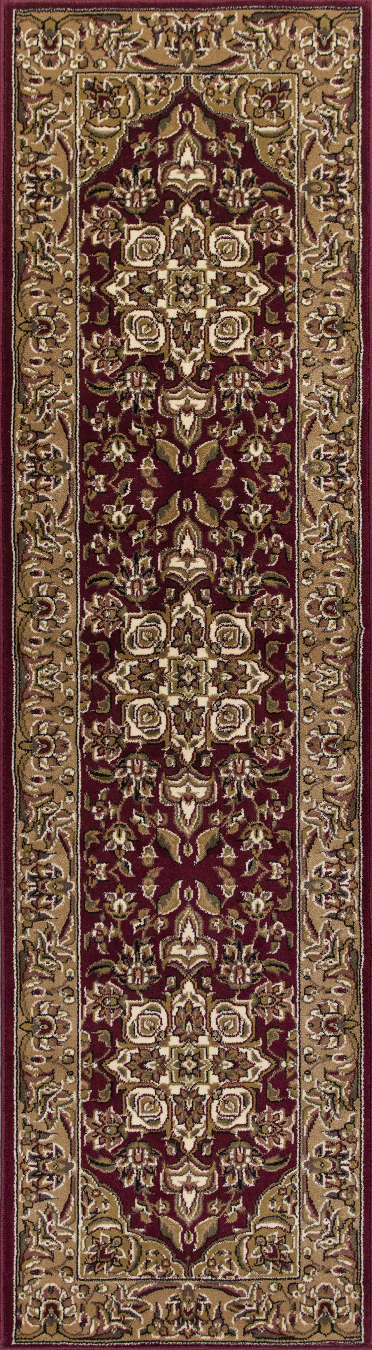 9' x 13'  Polypropylene Red or  Beige Area Rug