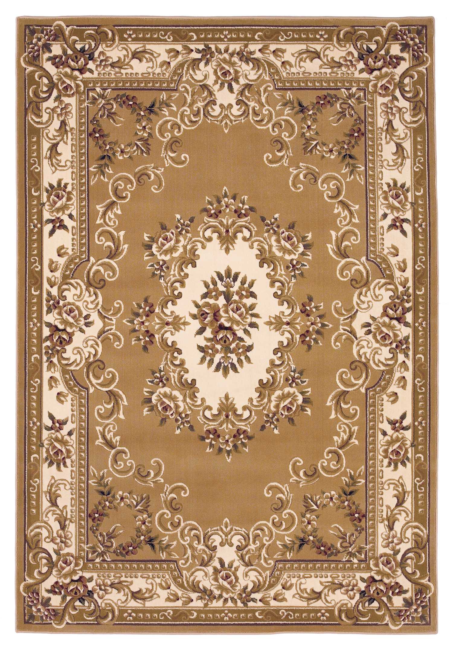 9' x 13'  Polypropylene Beigeor Ivory Area Rug