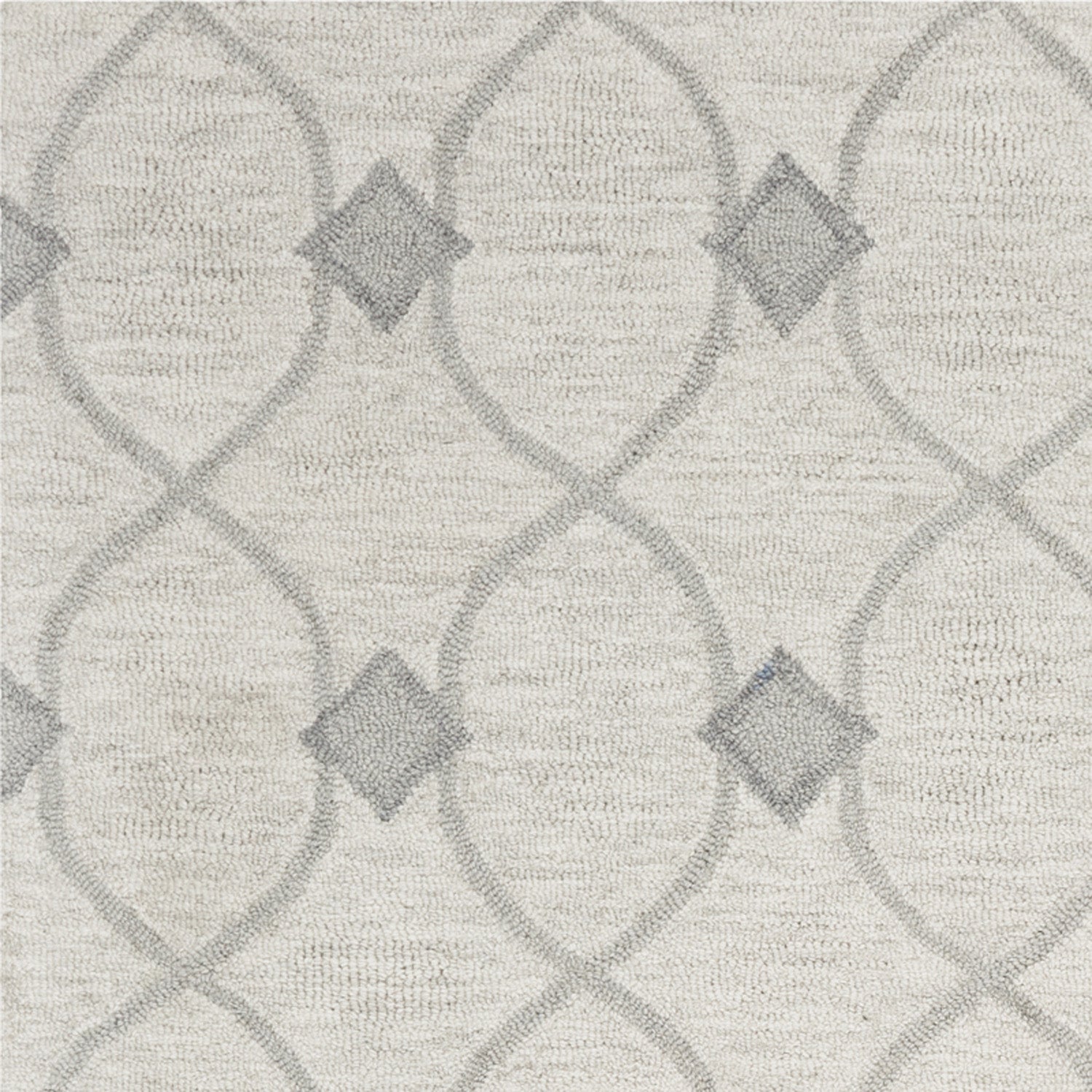 9' x 12'  Wool Ivory  Area Rug