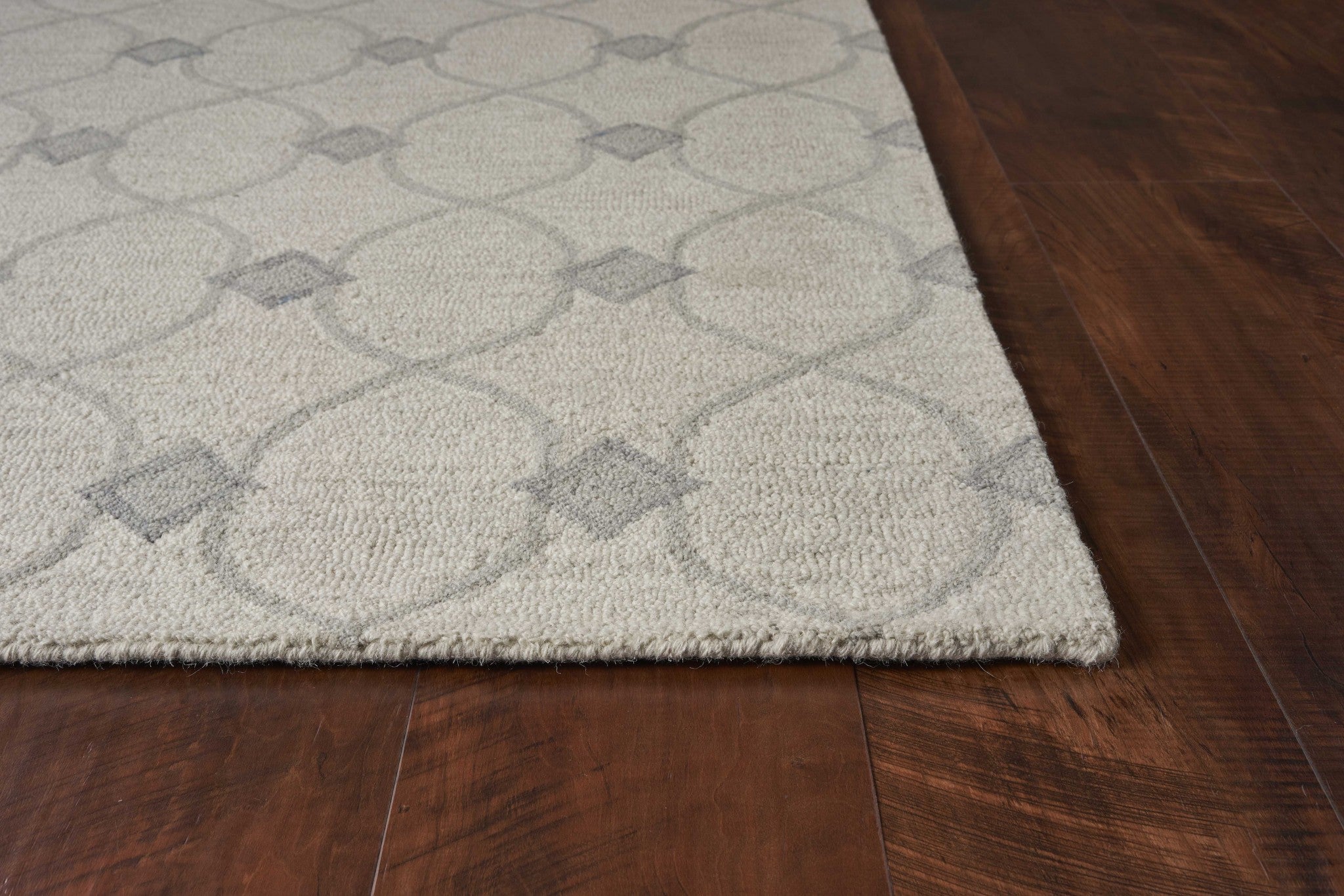 9' x 12'  Wool Ivory  Area Rug