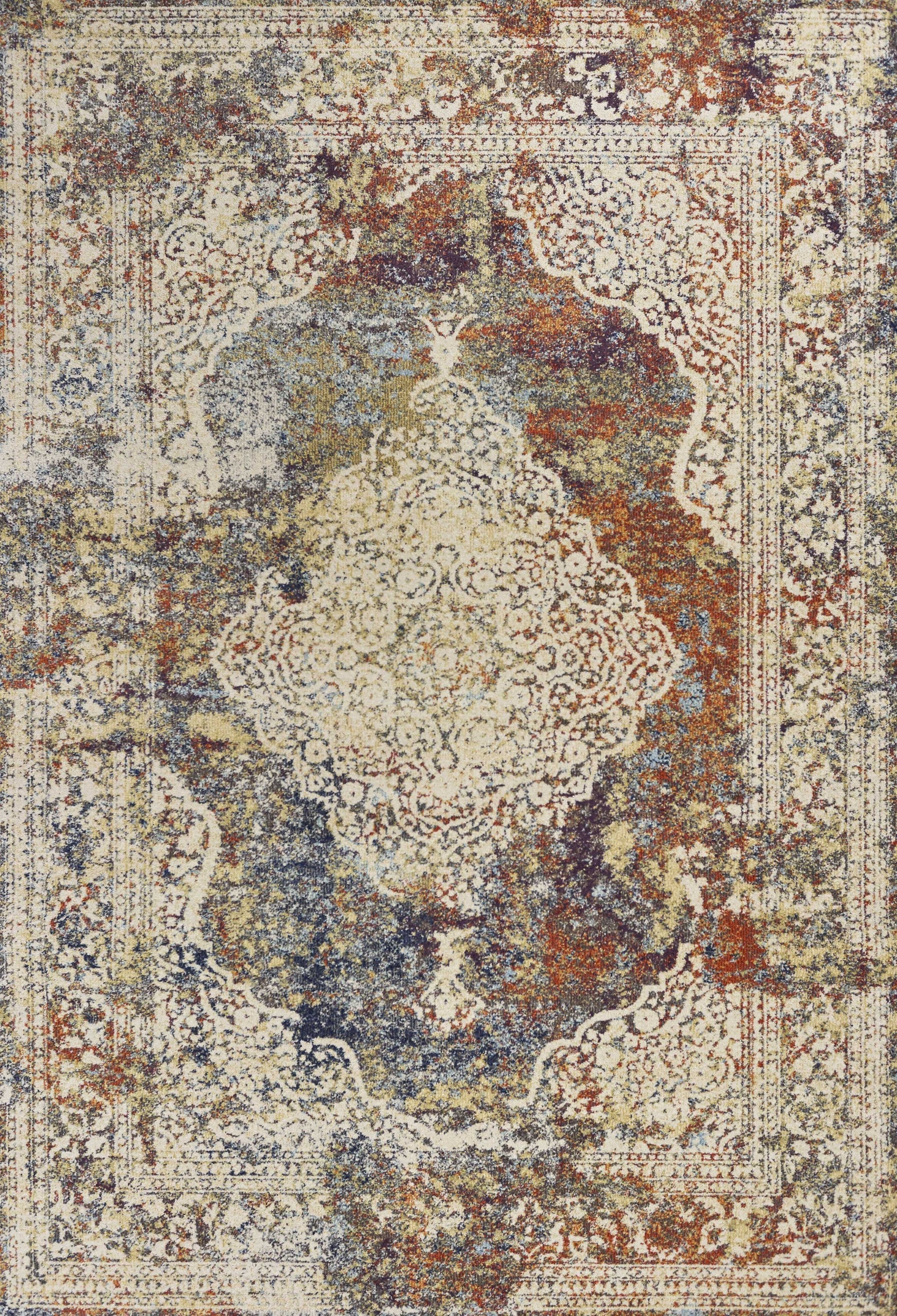 9' x 13'  Polypropylene Multi Area Rug