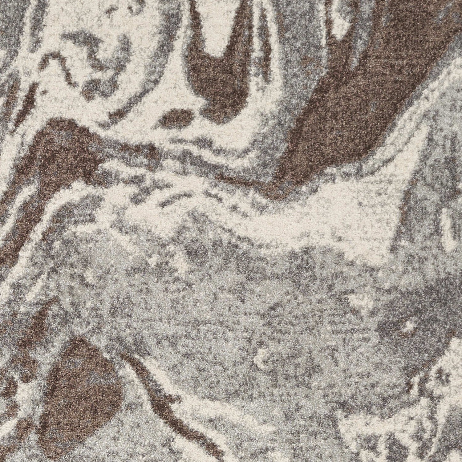 9' x 13'  Polypropylene Mocha Area Rug