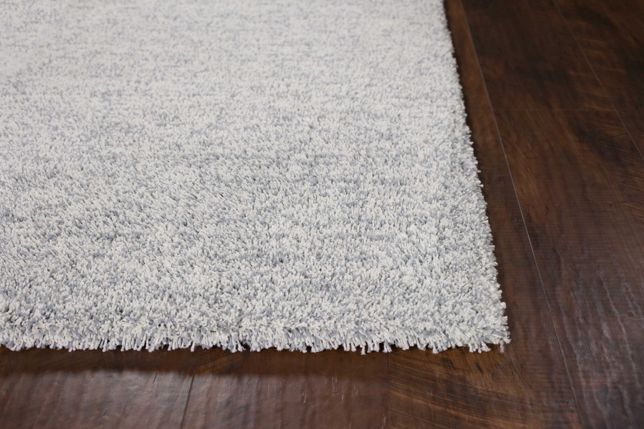 9' x 13' Polyester Slate Heather Area Rug