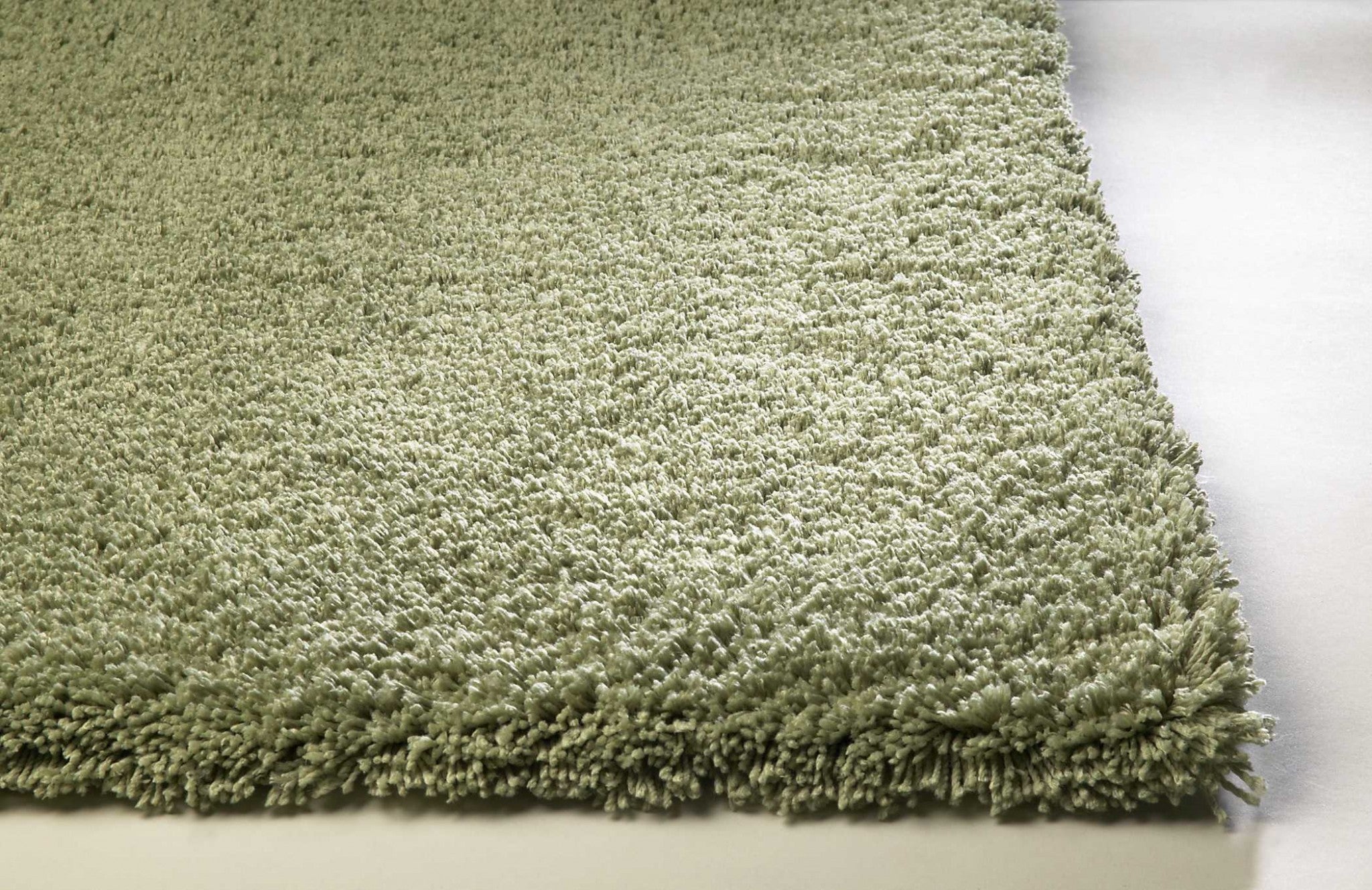 9' x 13' Polyester Sage Area Rug