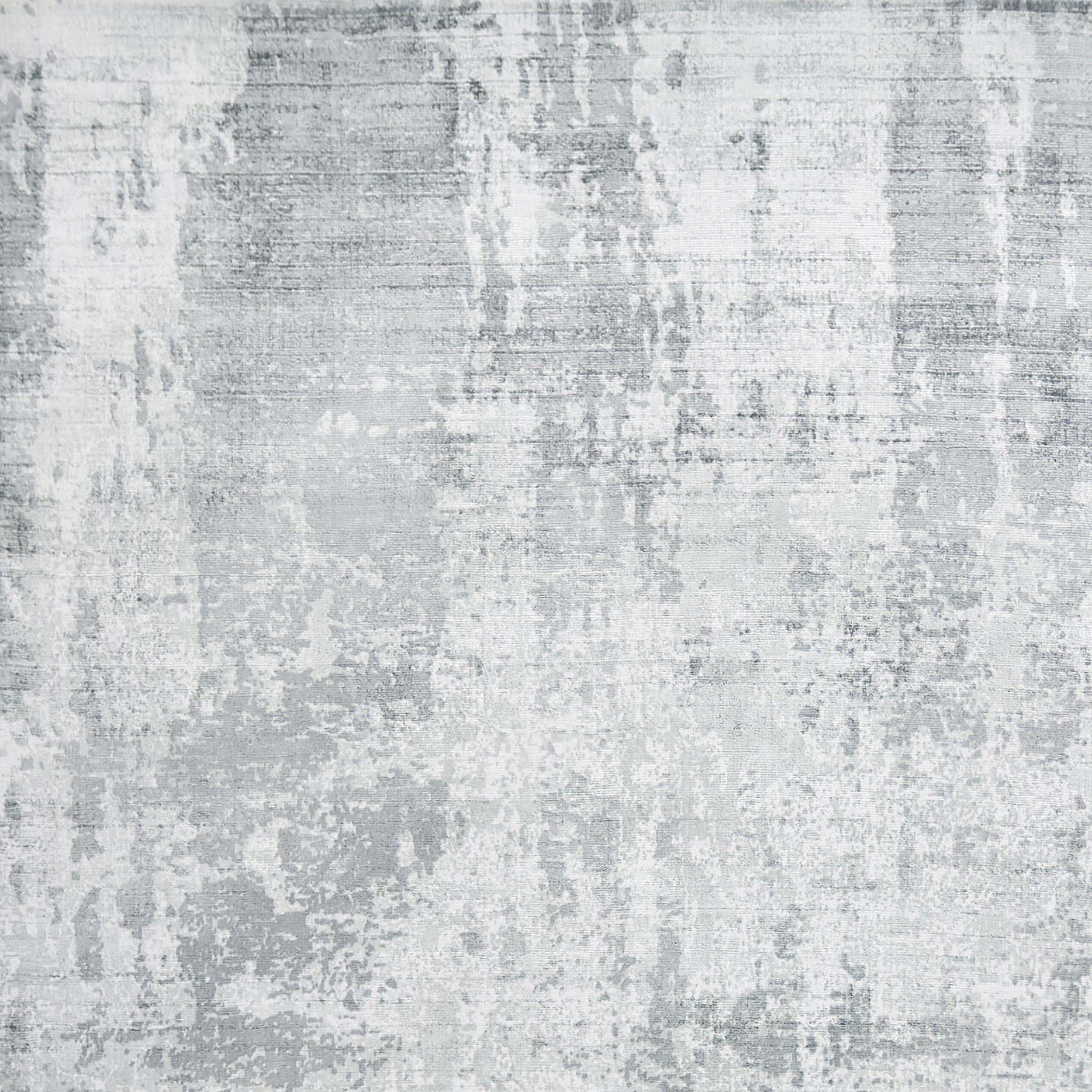 9'x12' Dew Grey Hand Loomed Abstract Brushstroke Indoor Area Rug