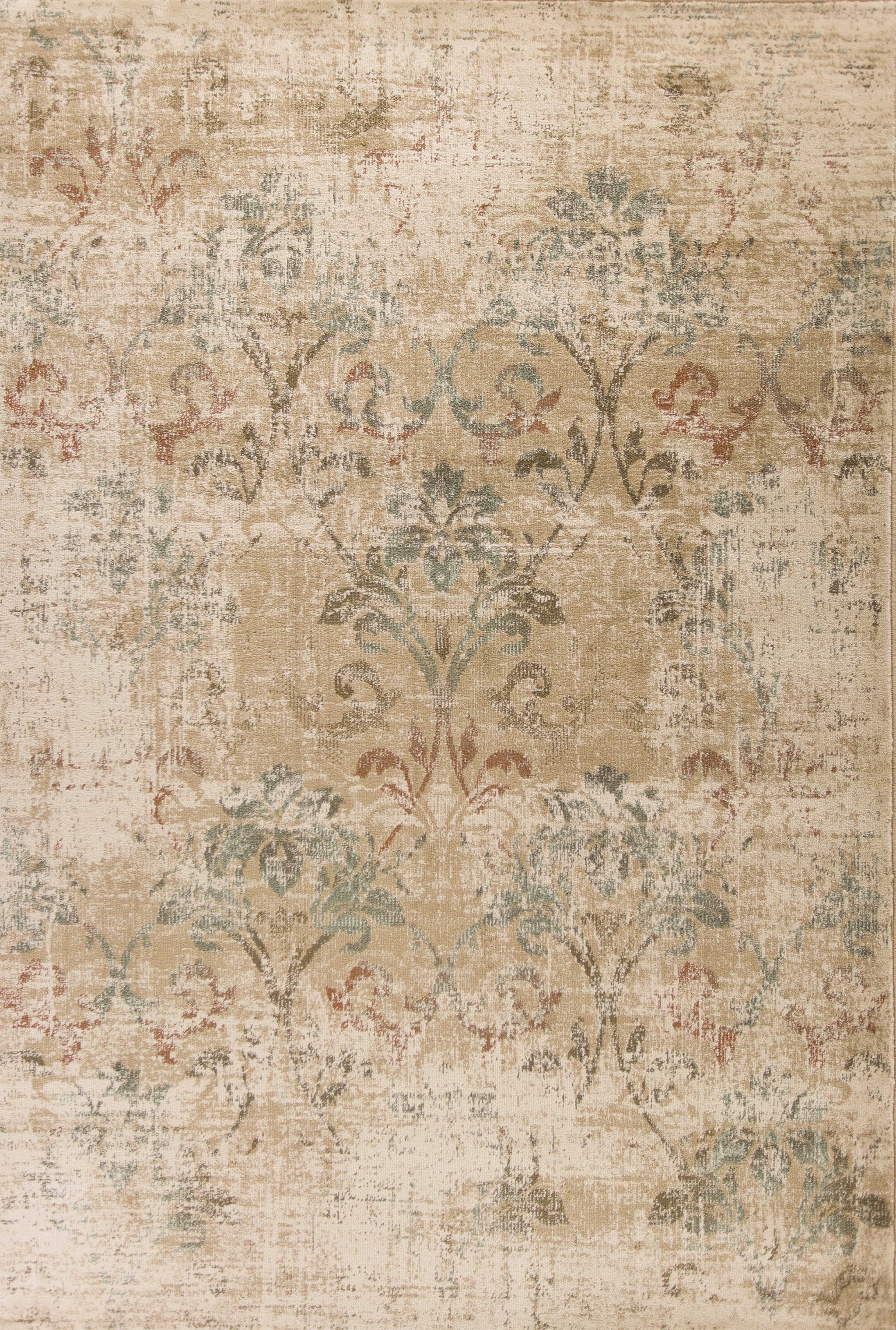 5' x 8' Champagne Vintage Area Rug Default Title