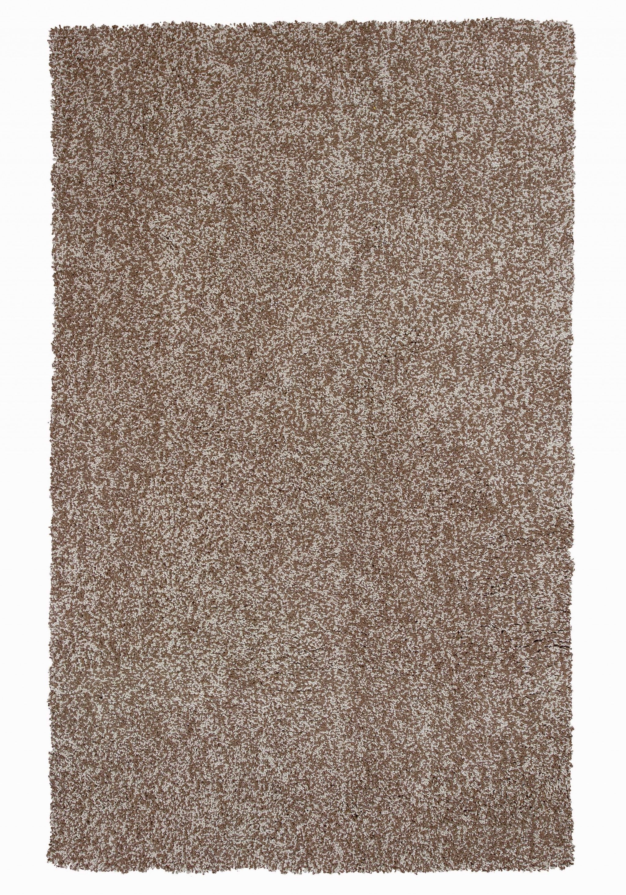 5'x7' Beige Heather Indoor Shag Rug Default Title