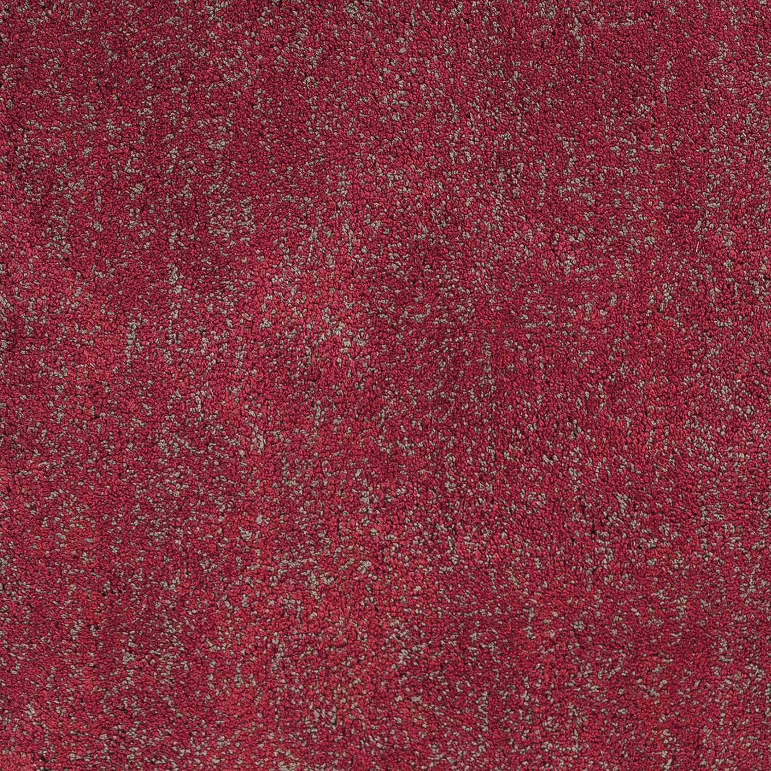 5' x 7' Red Heather Plain Indoor Area Rug