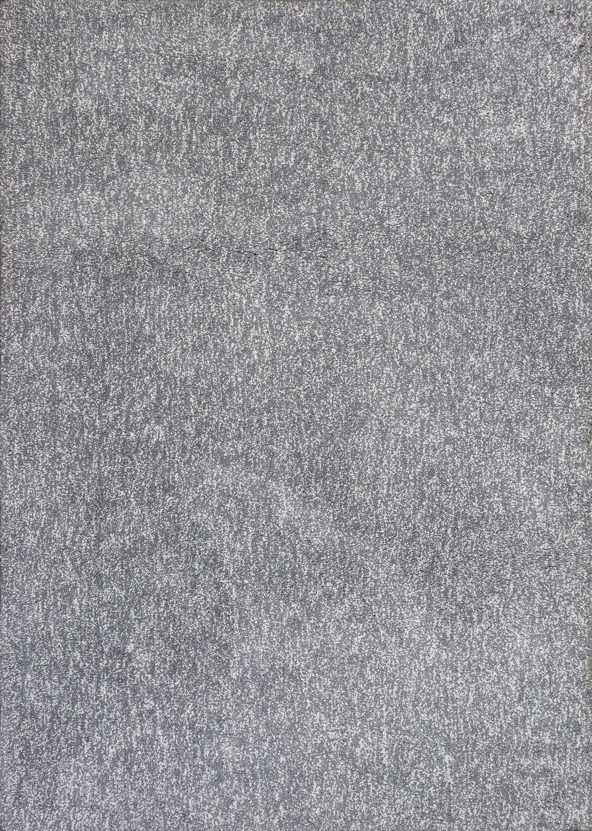 5'x7' Grey Heather Indoor Shag Rug Default Title
